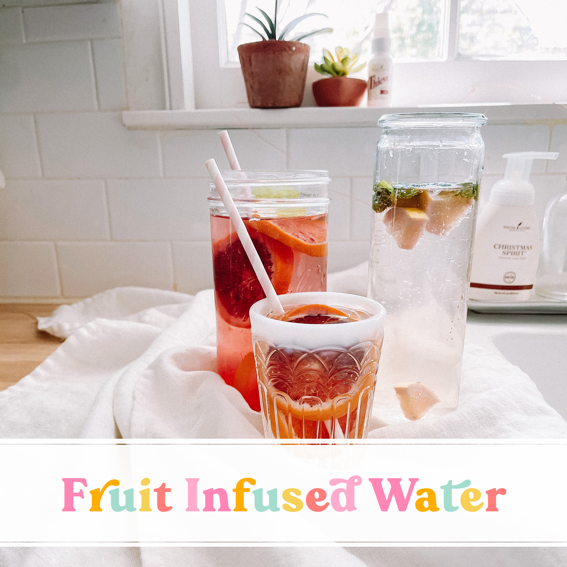 fruit infused water