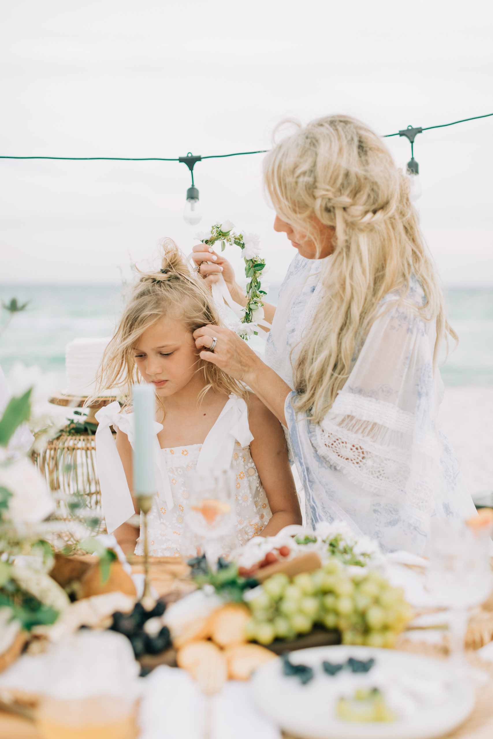 seaside picnic