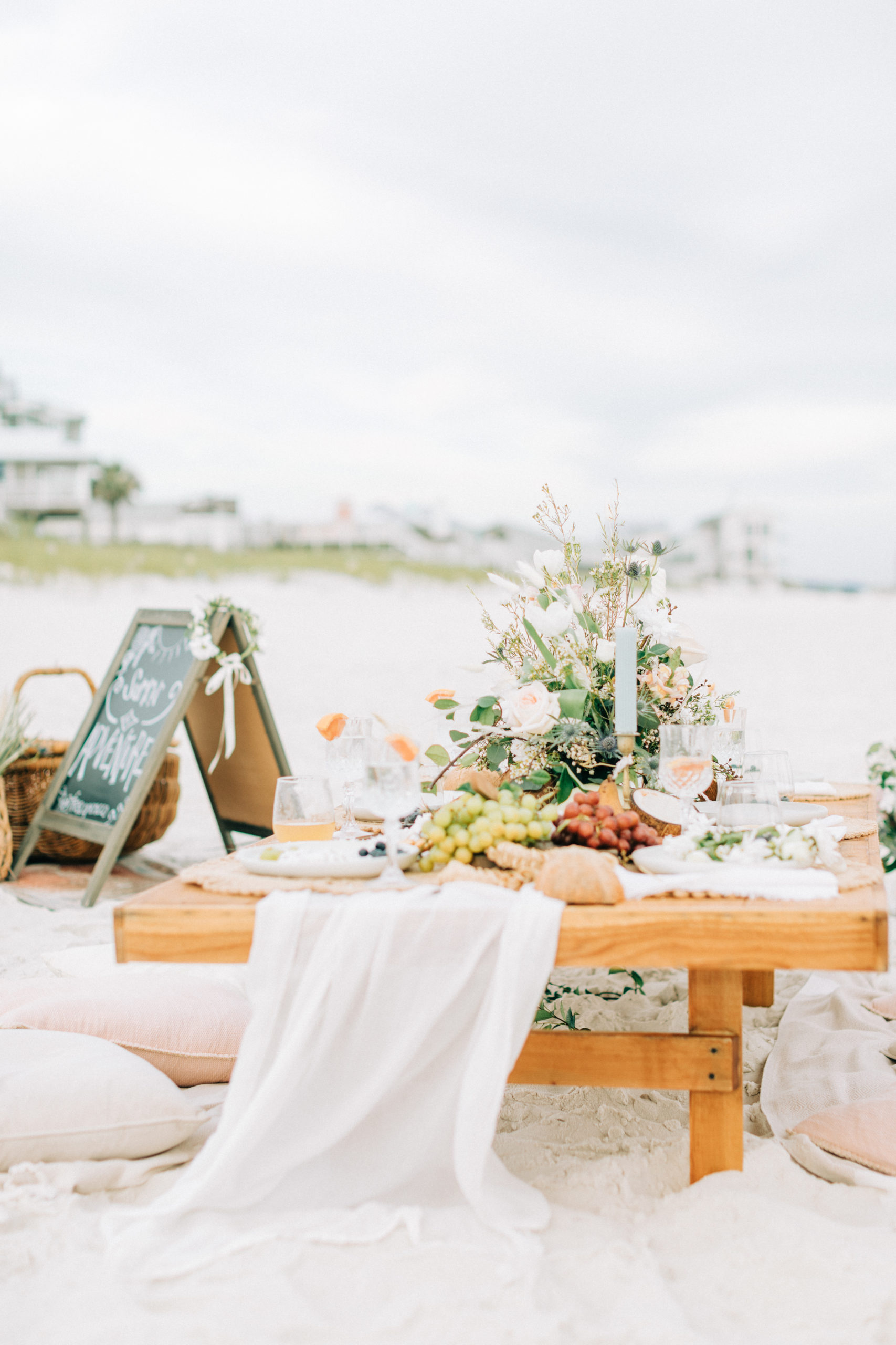 seaside picnic