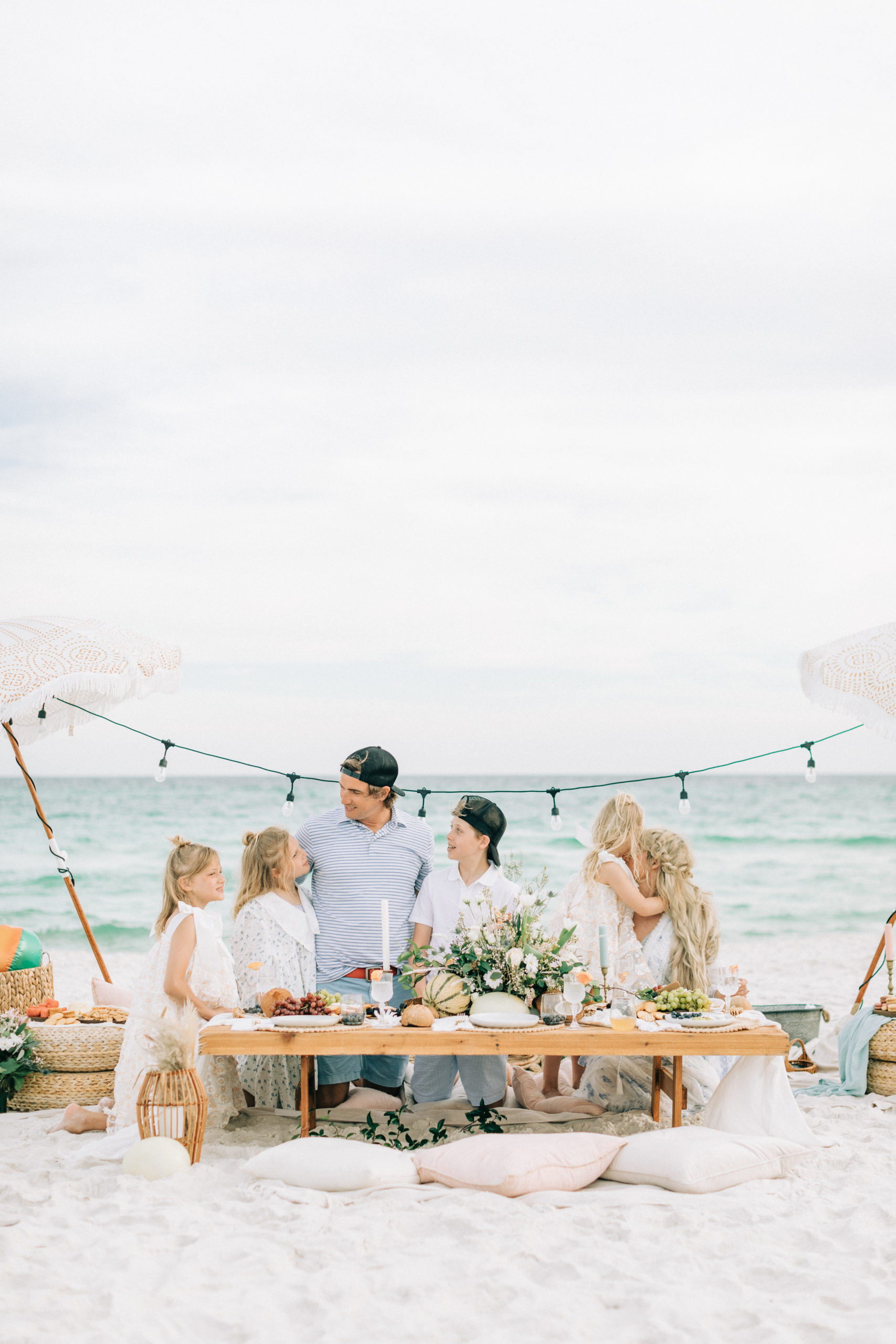 seaside picnic aesthetic 