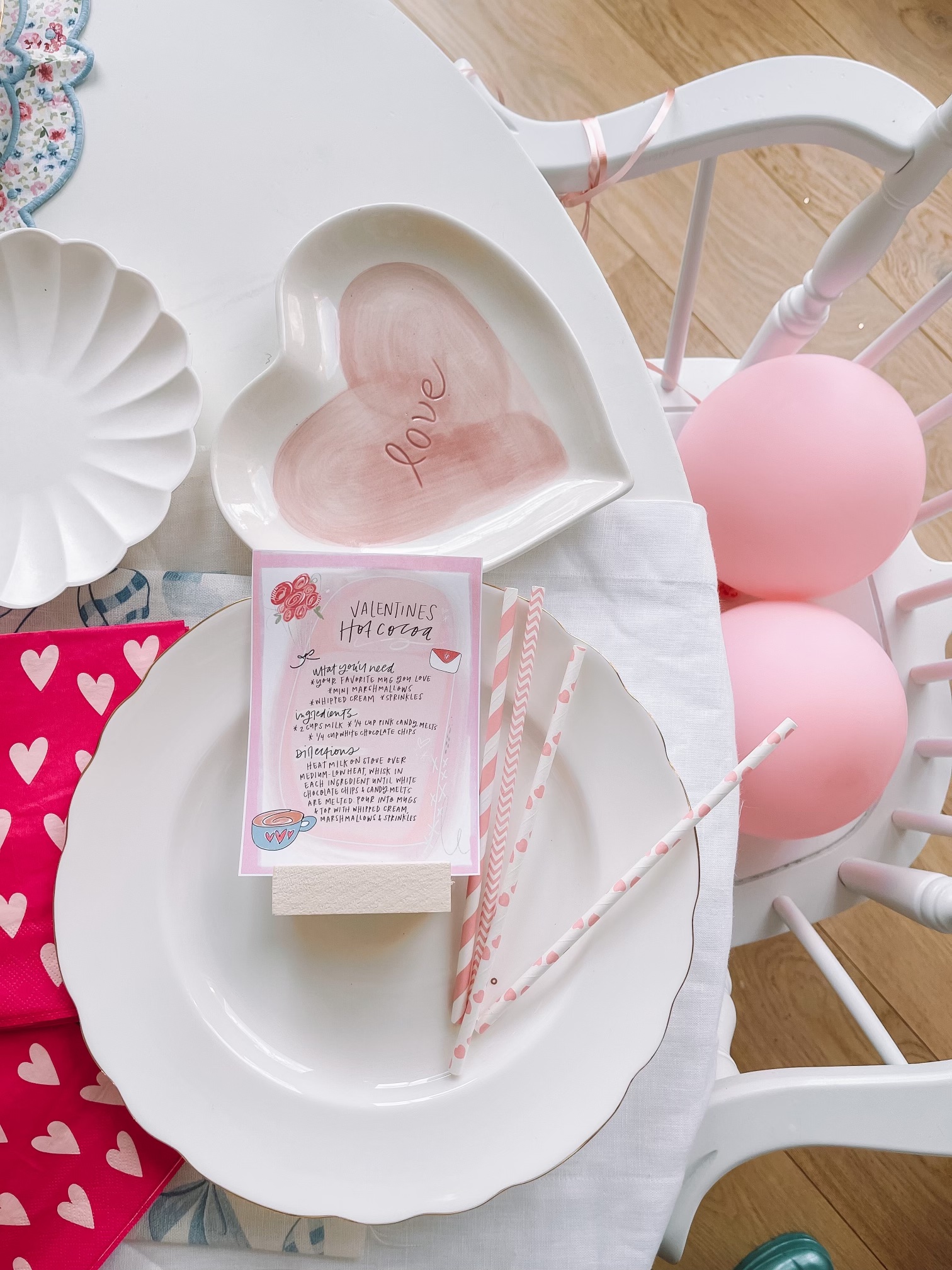 Casey Wiegand valentines hot cocoa bar 
