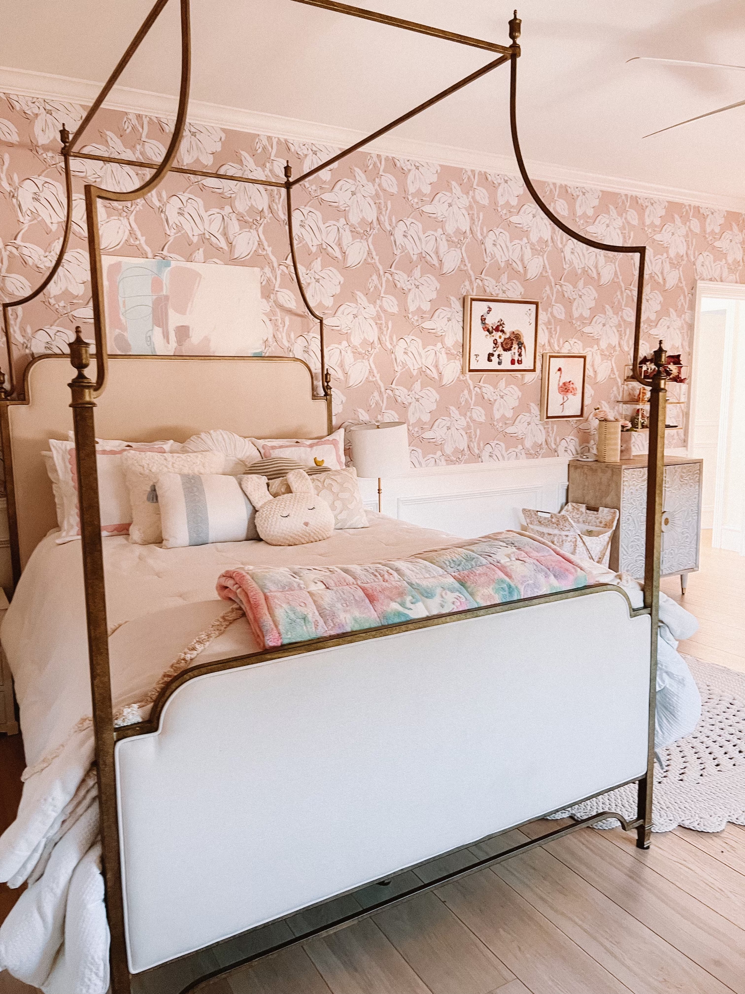 Casey Wiegand sweet apple pink wallpaper