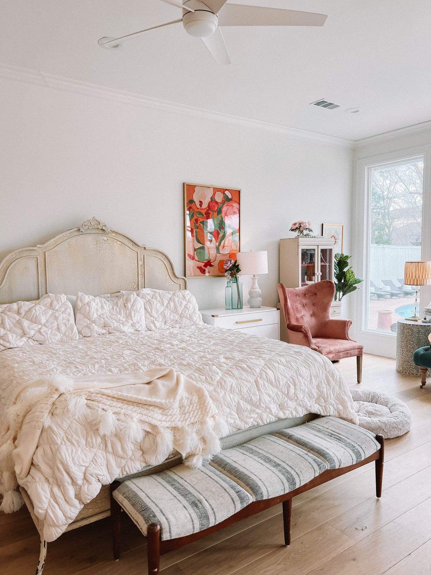 Casey Wiegand primary bedroom 