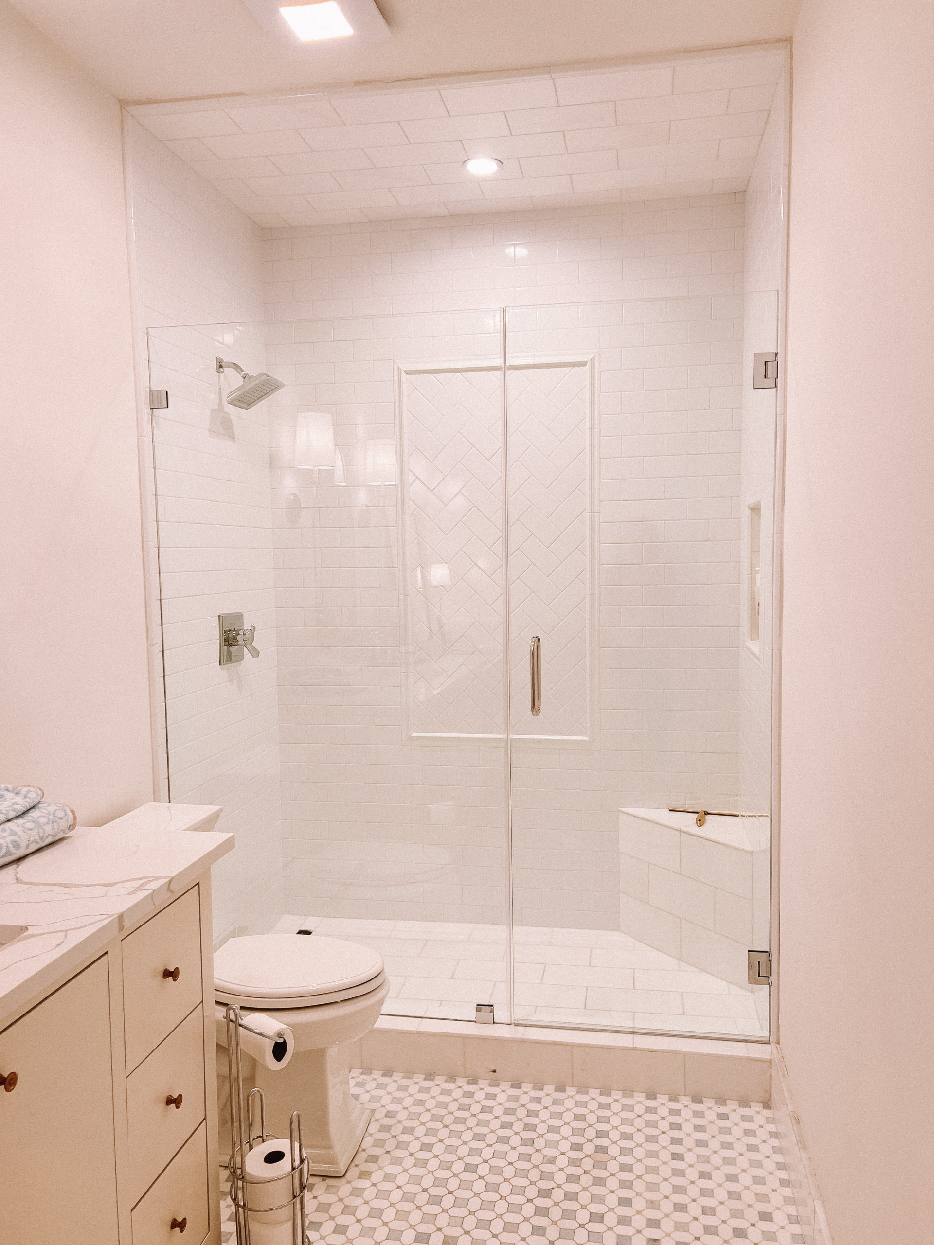 bathroom remodel without tub