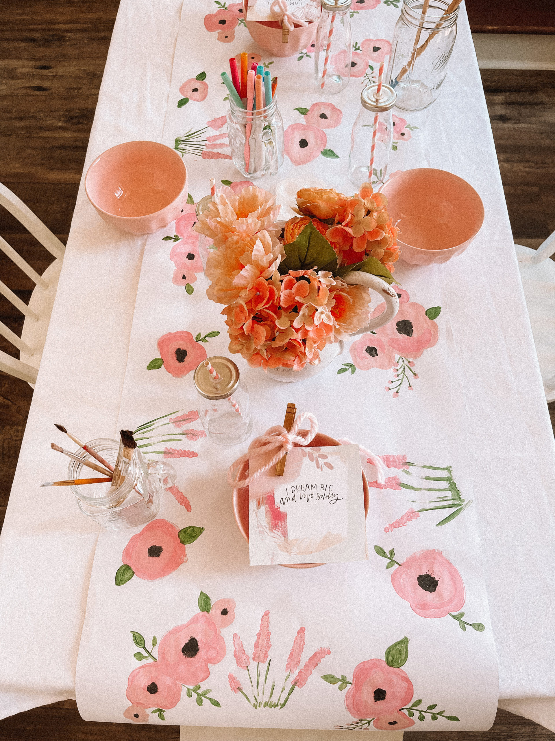 diy table runner no sew