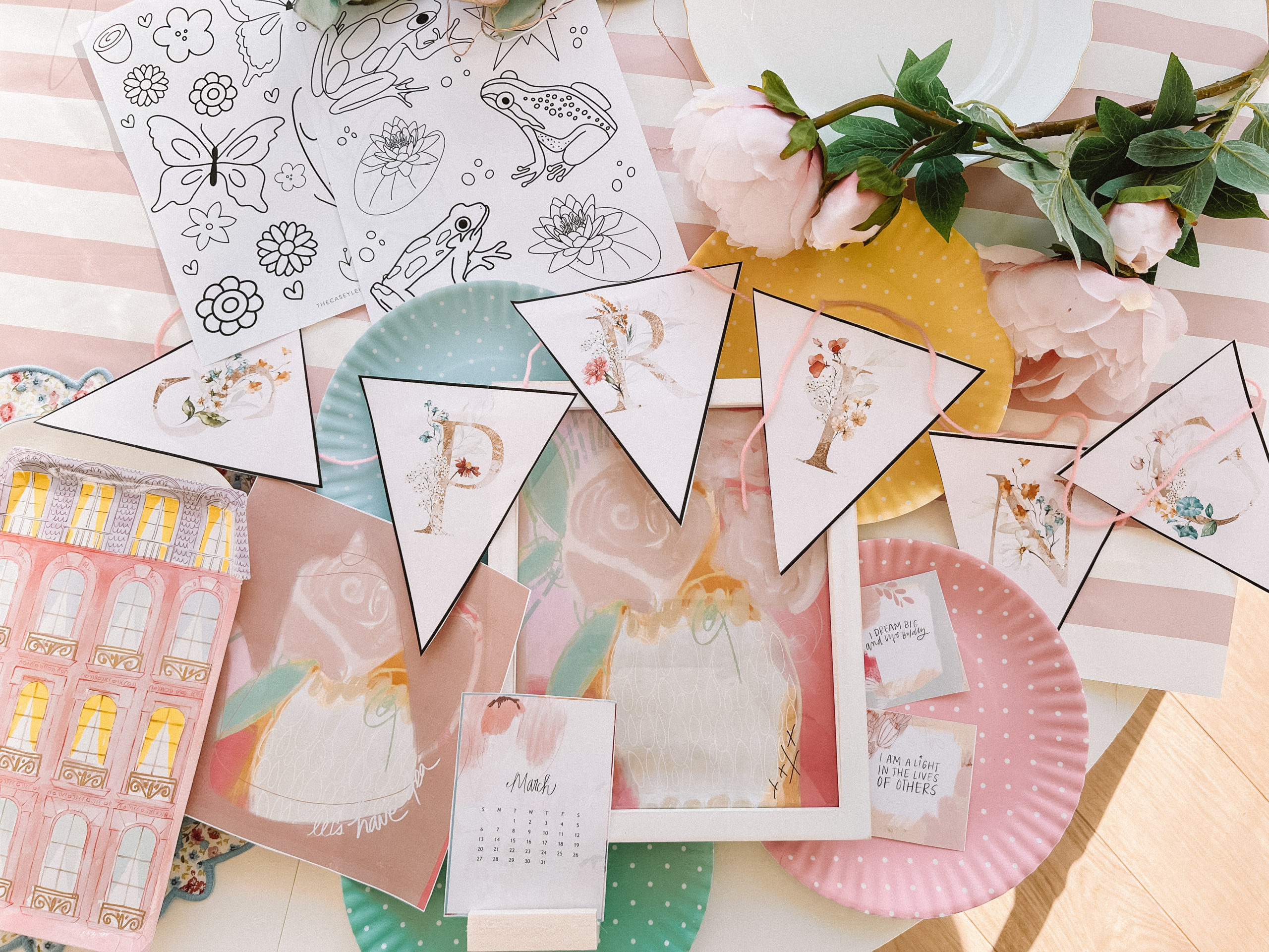 spring art ideas for kids