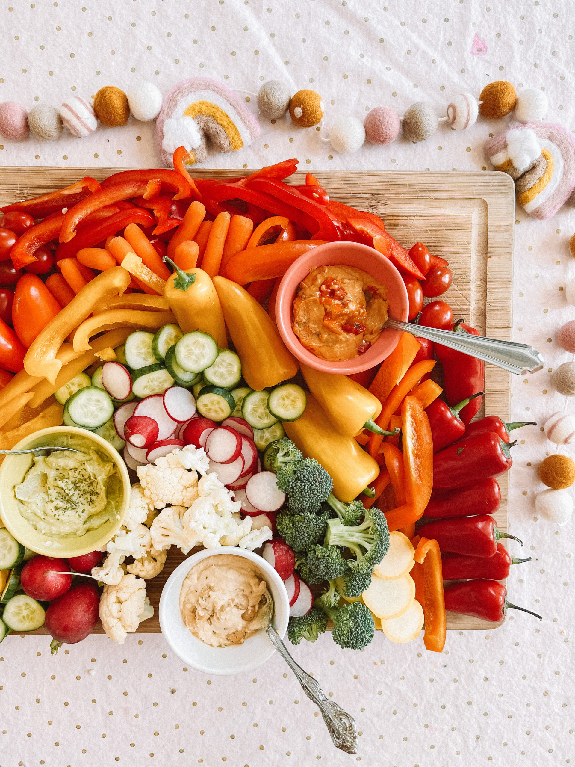 summer snack board
