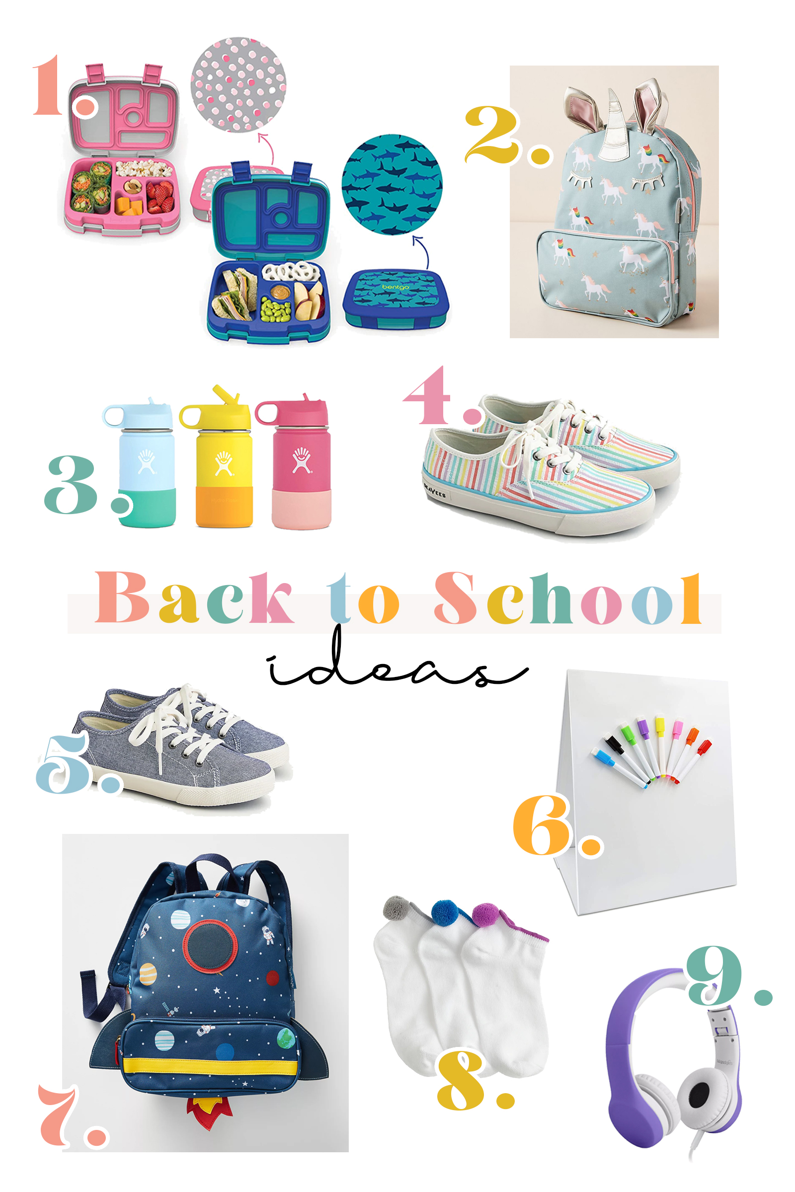 Casey Wiegand back to school favorites