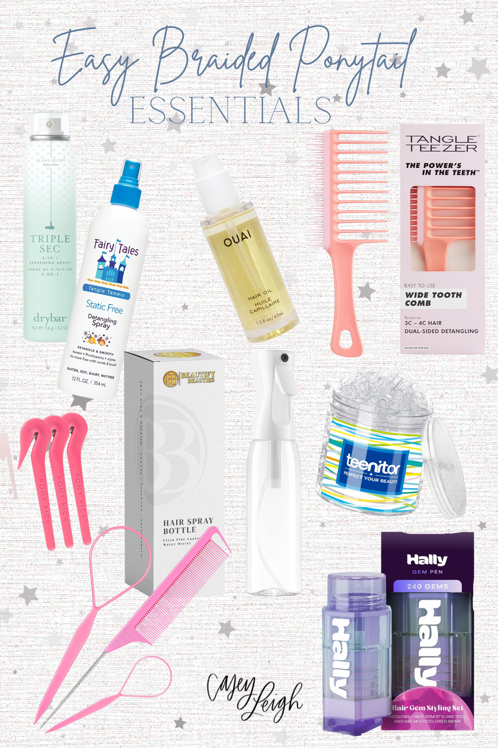 Easy Braided Ponytail Essentials