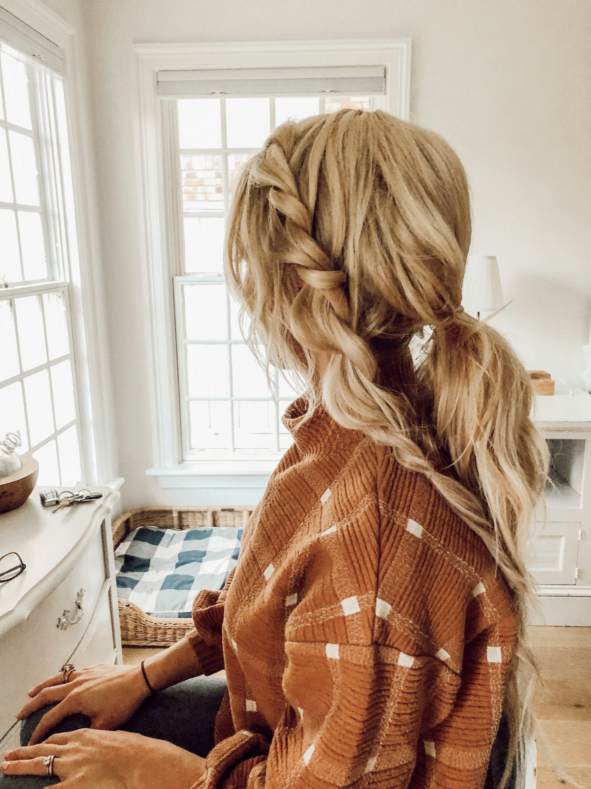 hair products for the perfect braided ponytail