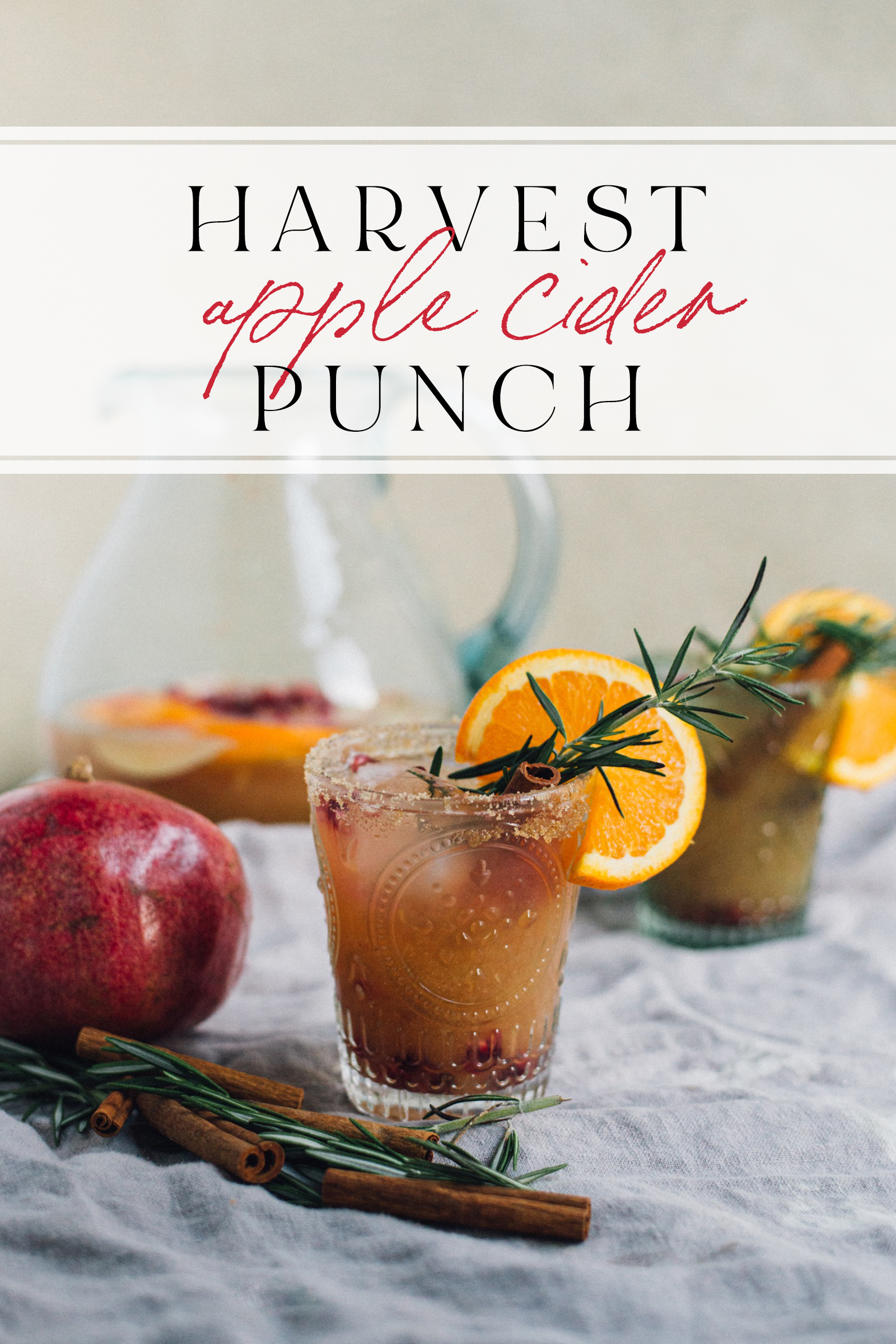 fall recipes harvest punch