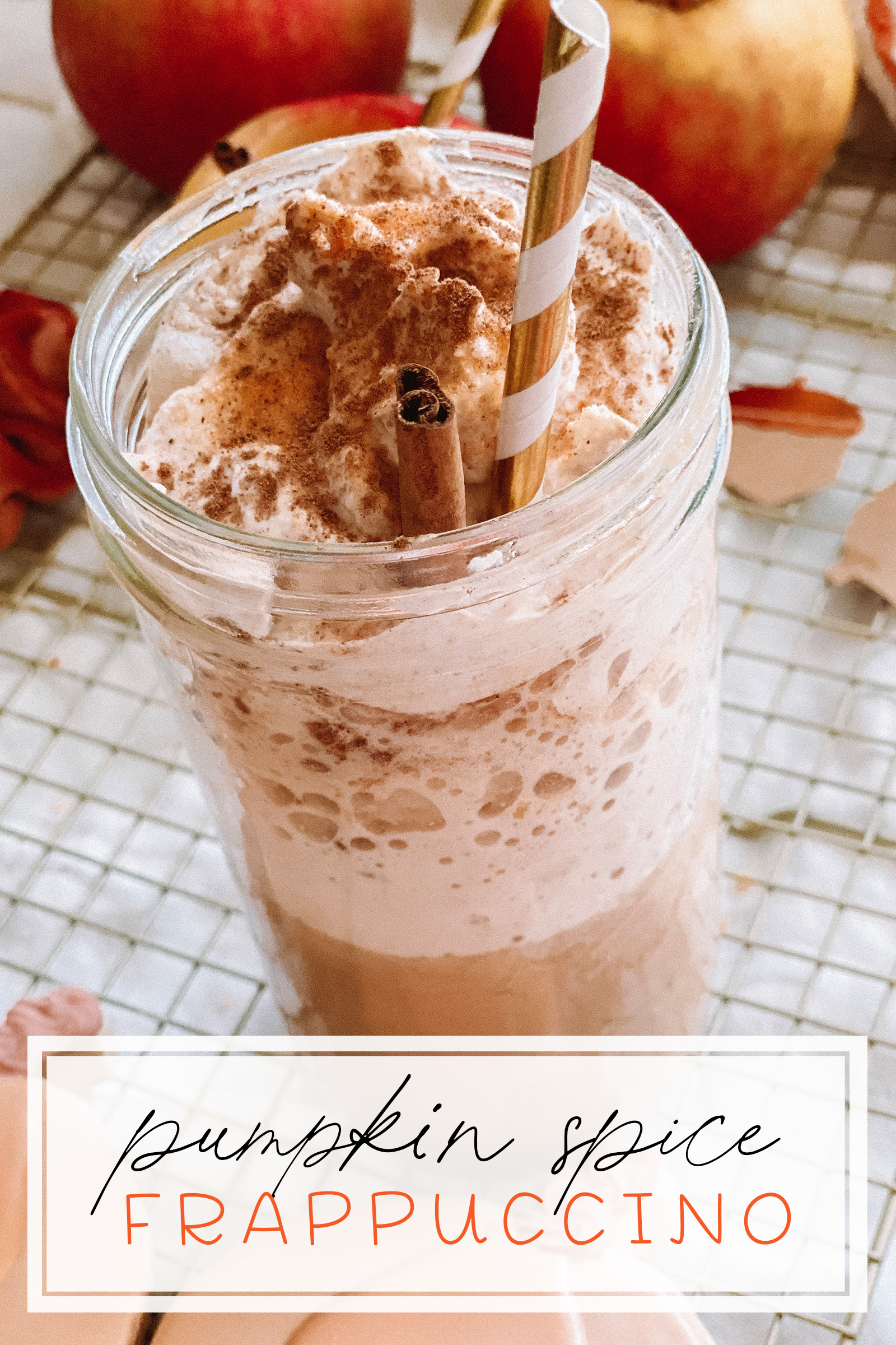 fall recipes pumpkin frapp