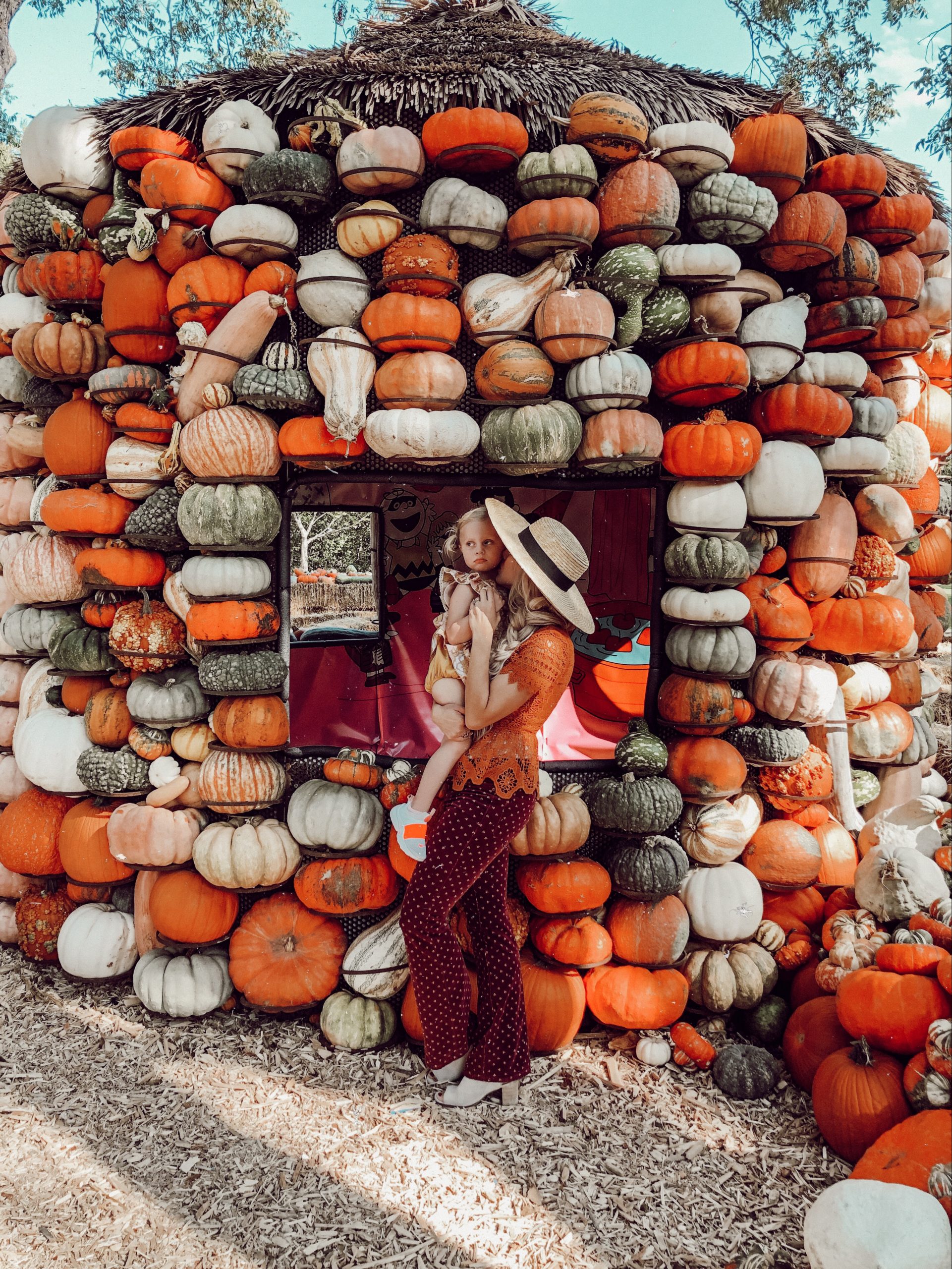 Casey Wiegand pumpkin patch outfit women