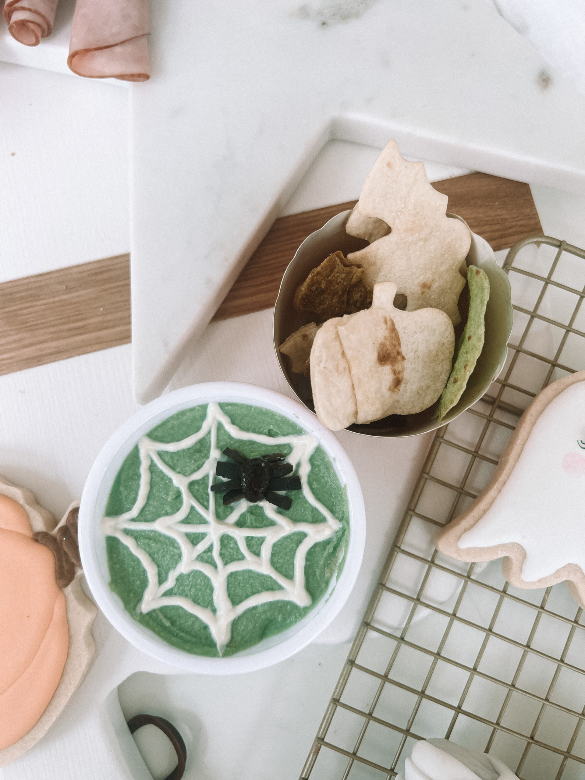 Casey Wiegand spooky snack charcuterie board