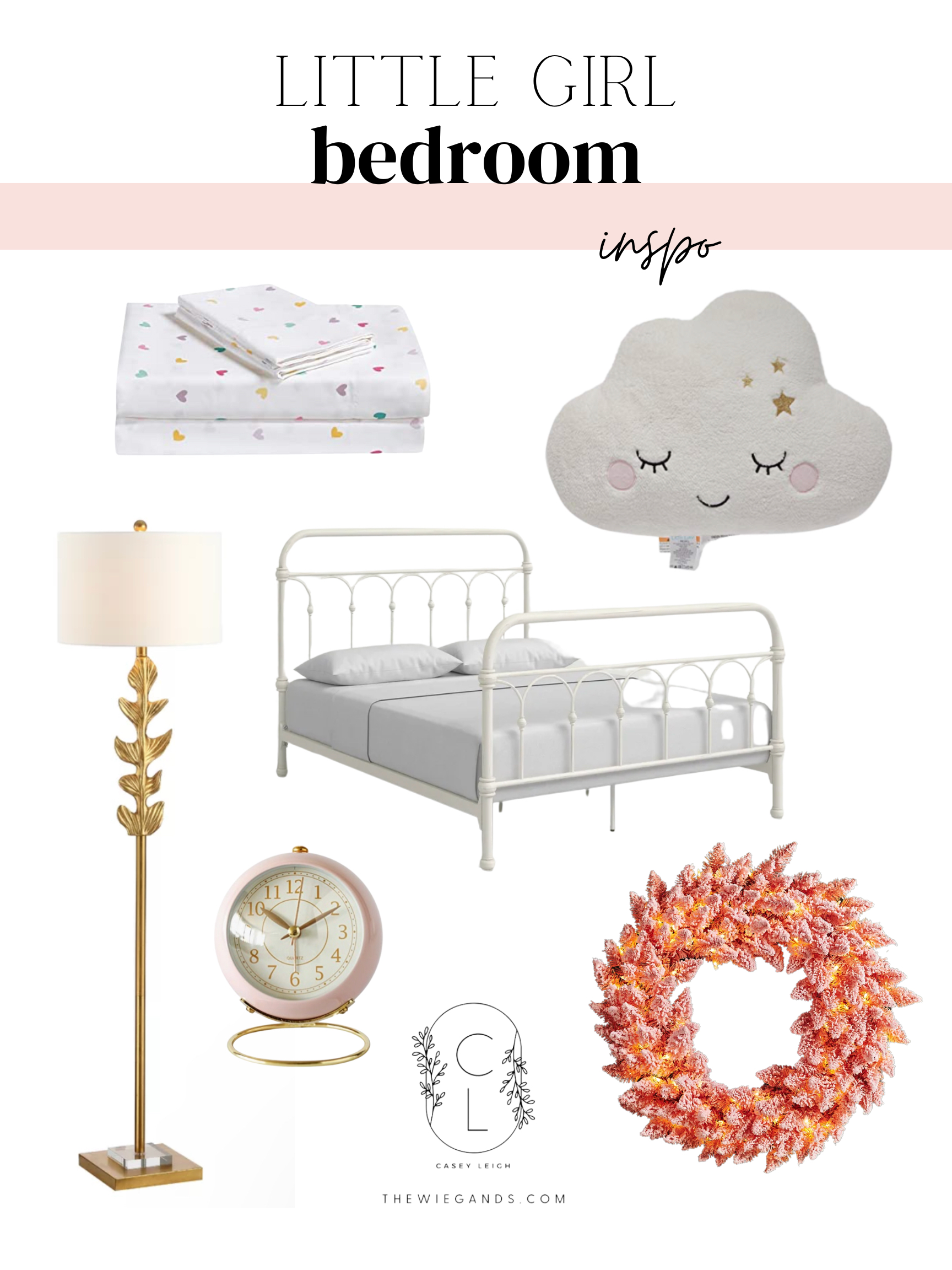 Casey Wiegand little girls bedroom 