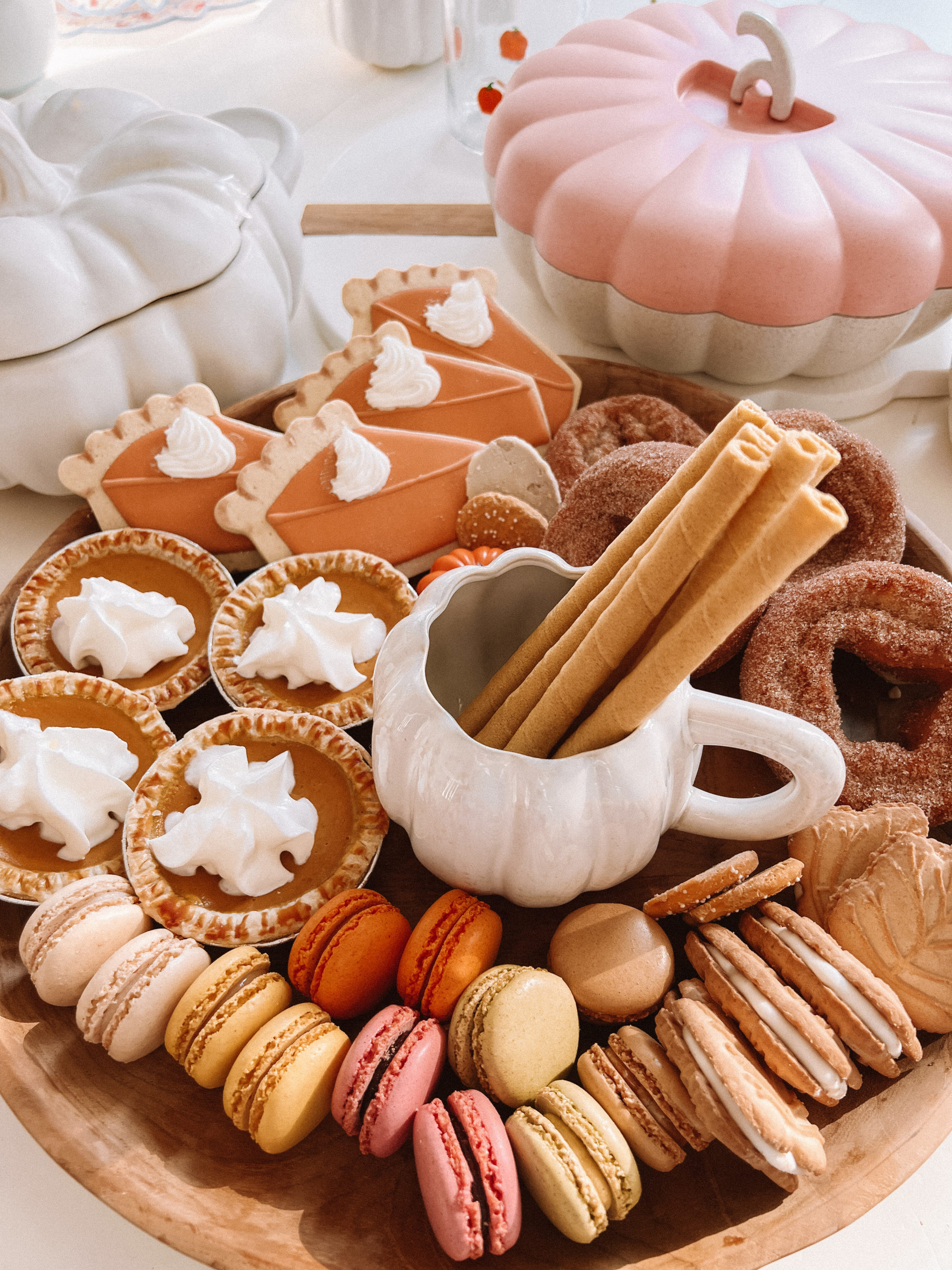 Casey Wiegand thanksgiving dessert board
