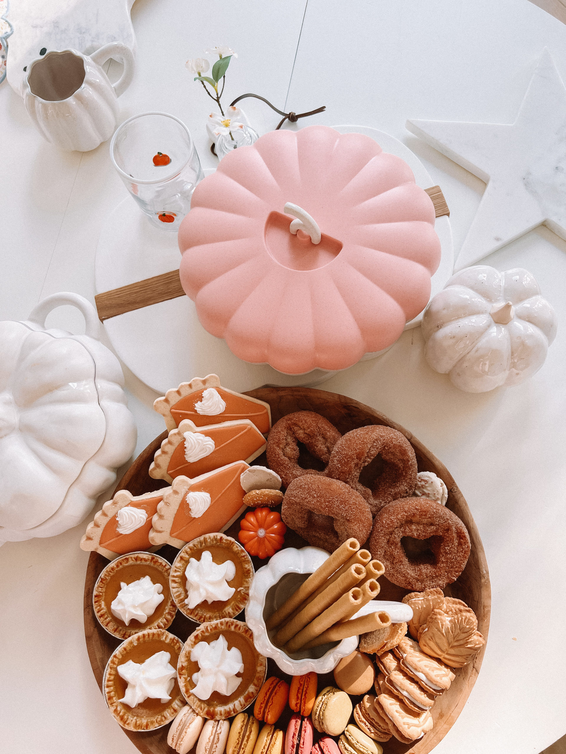 Casey Wiegand thanksgiving dessert board platter