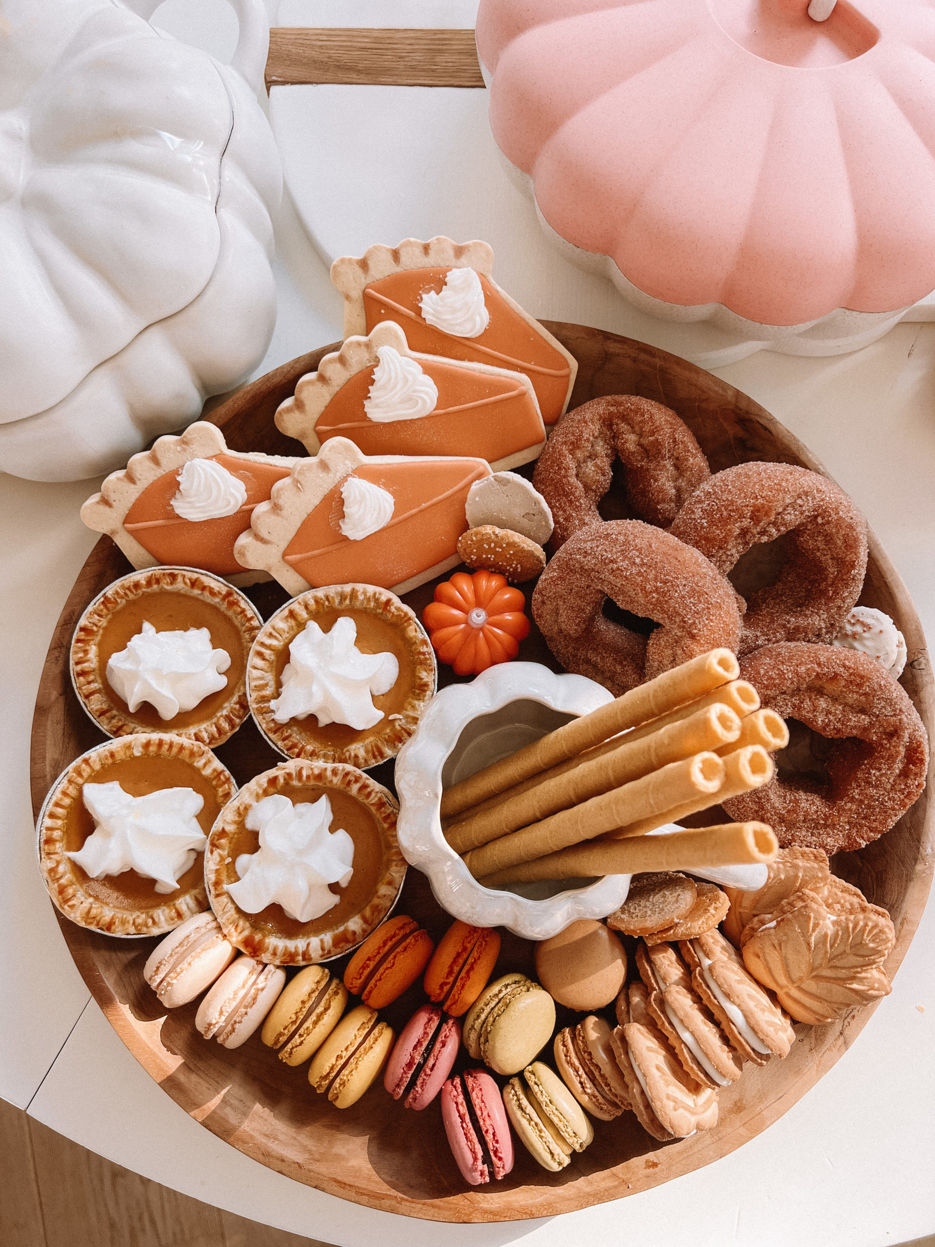 Casey Wiegand thanksgiving dessert board