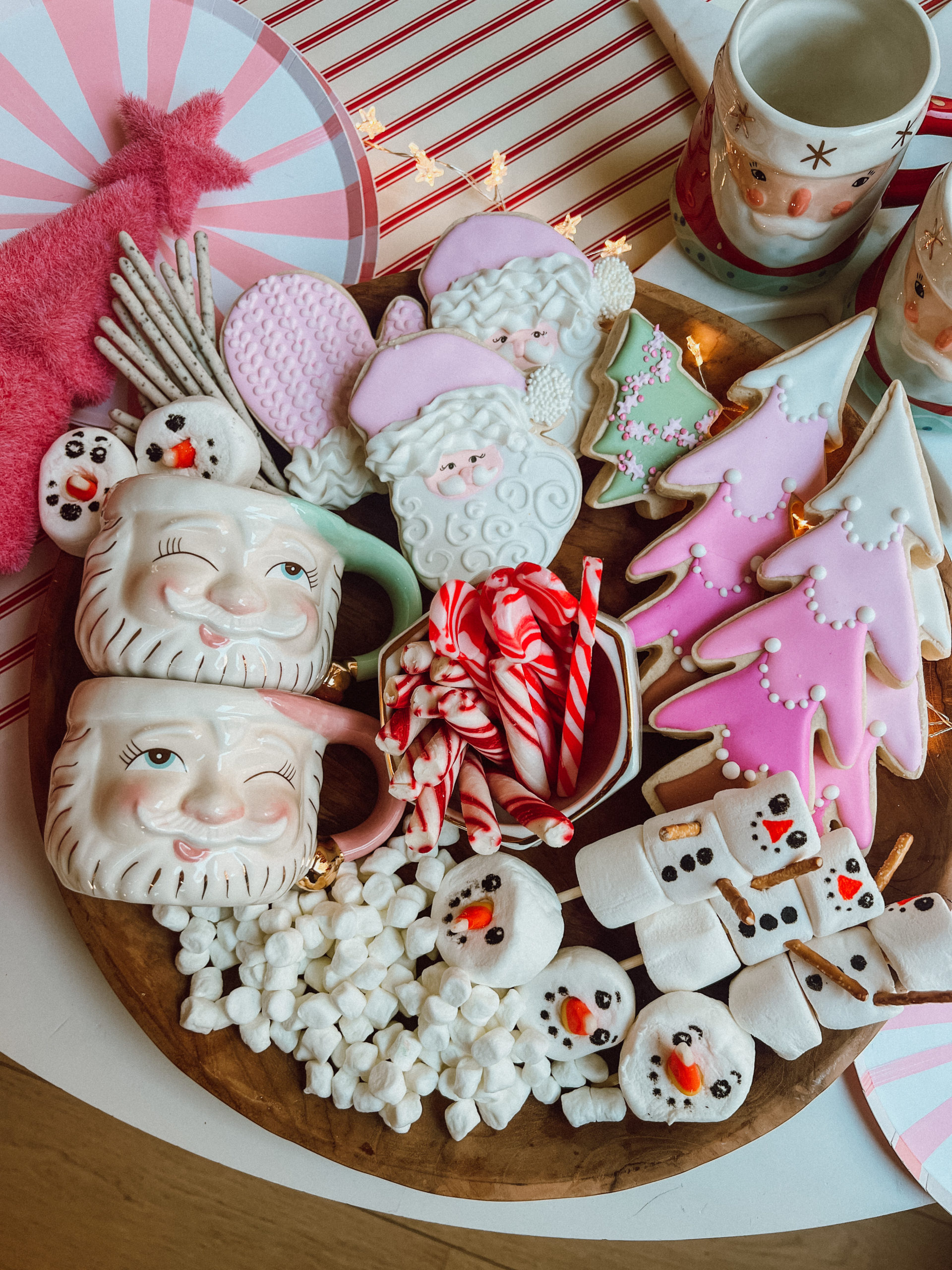 christmas cocoa bar