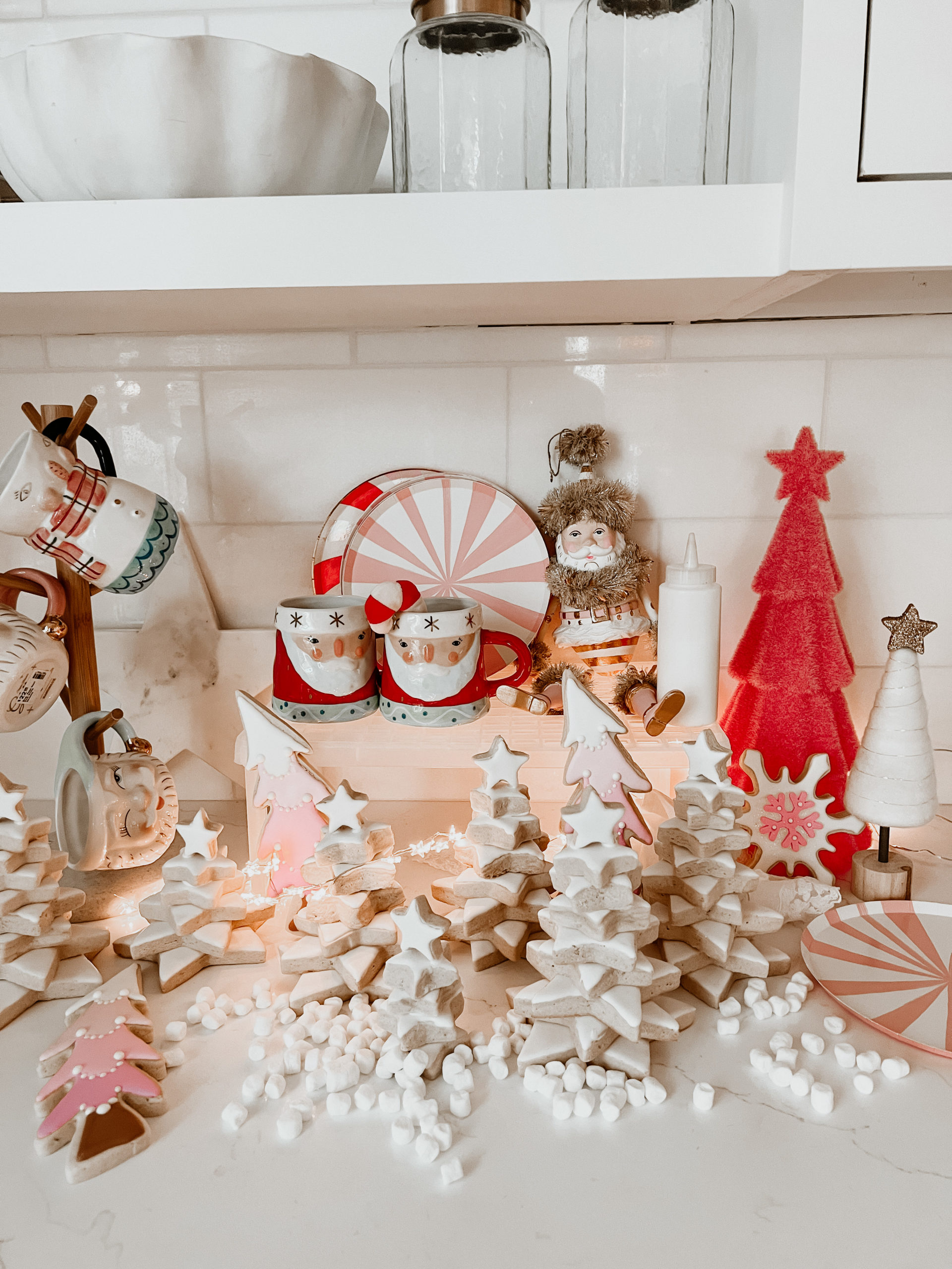 stackable christmas tree cookies 4