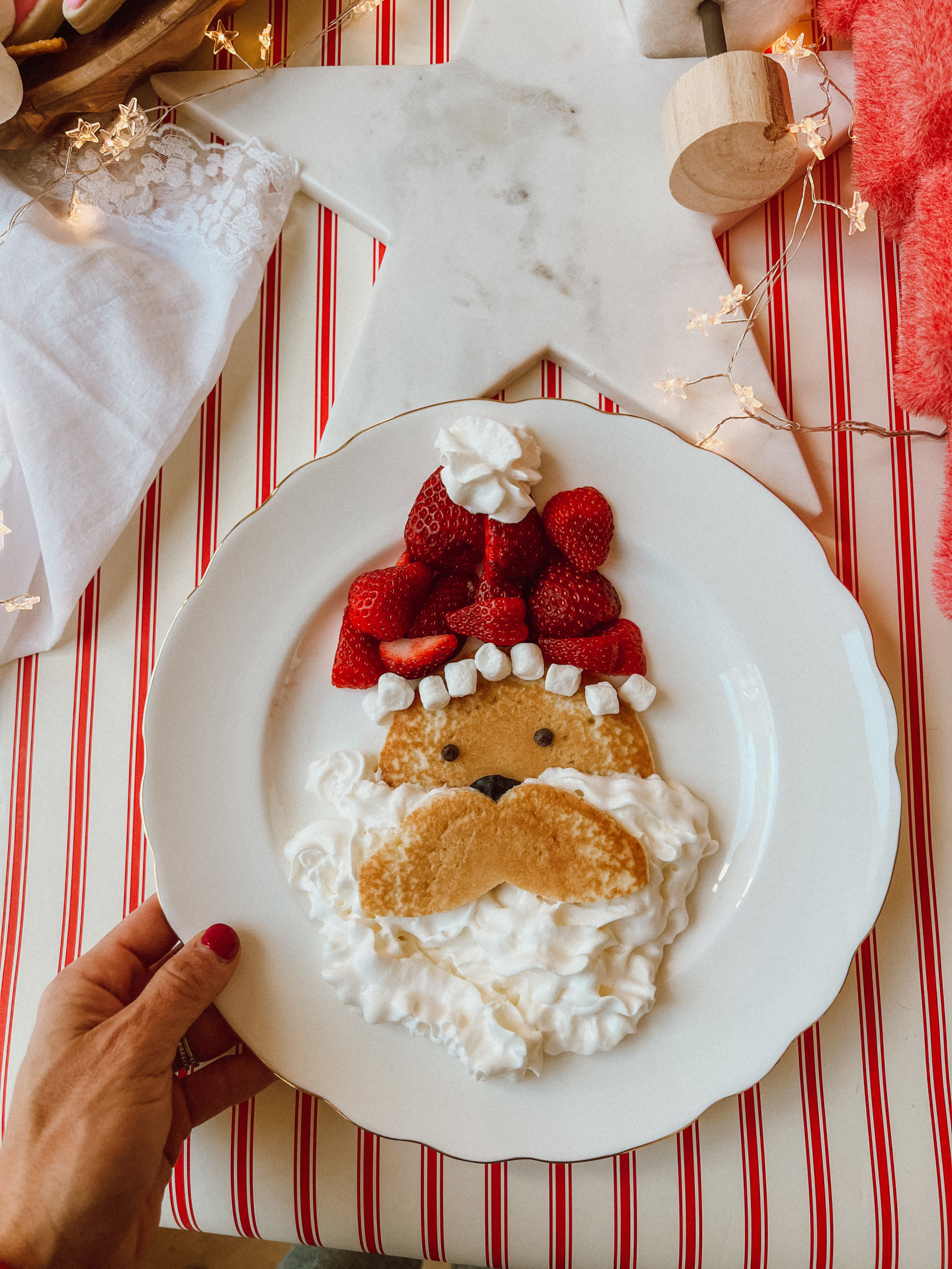 casey wiegnad christmas pancakes