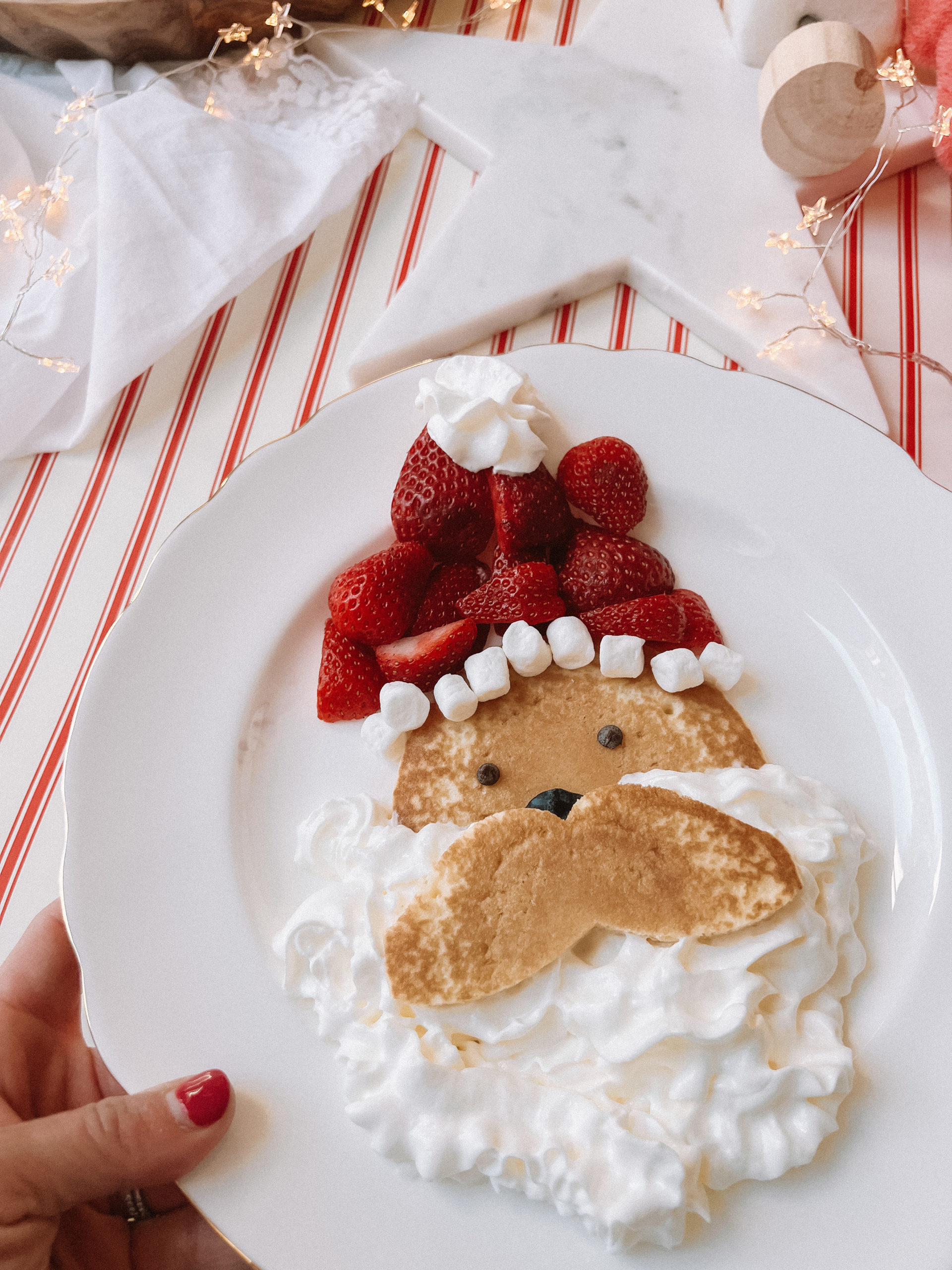 christmas pancakes for kids