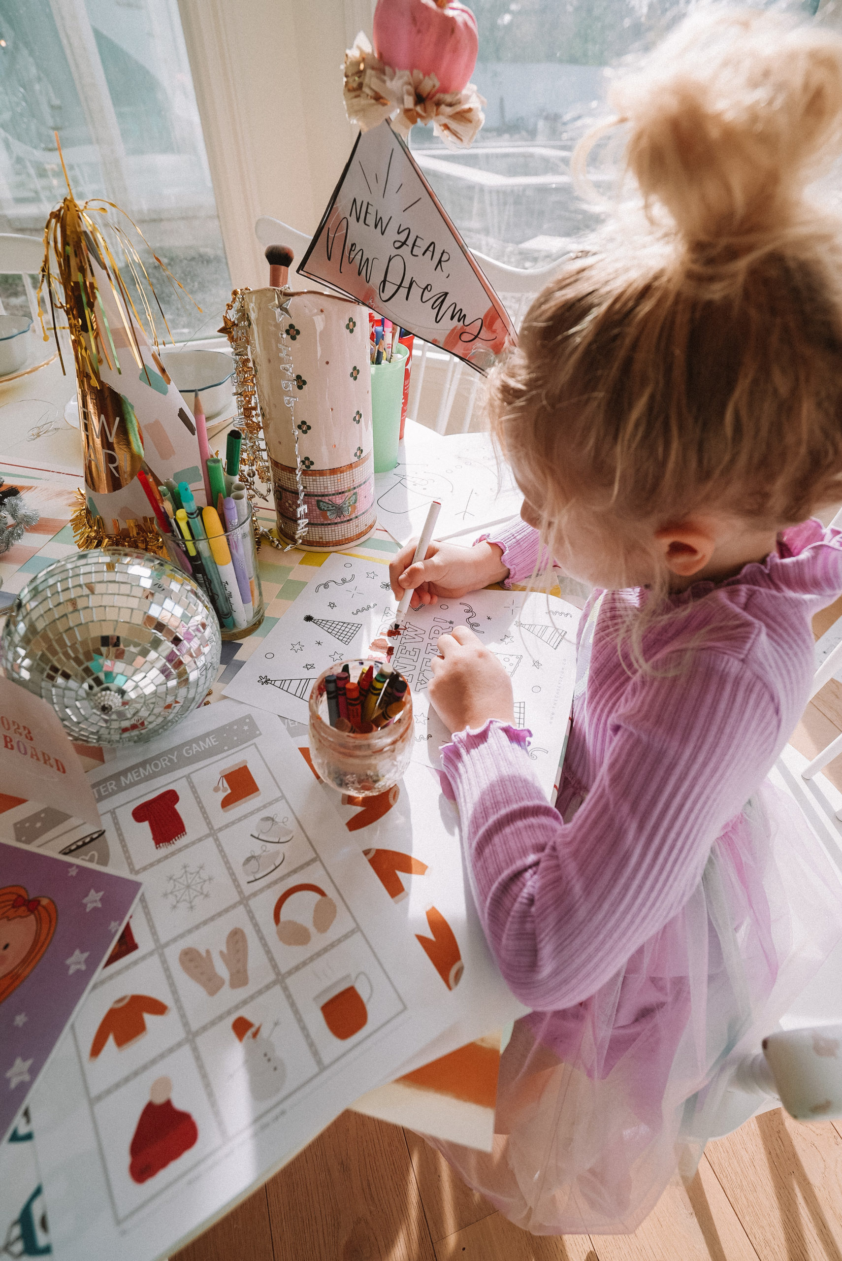Casey Wiegand january art for kids