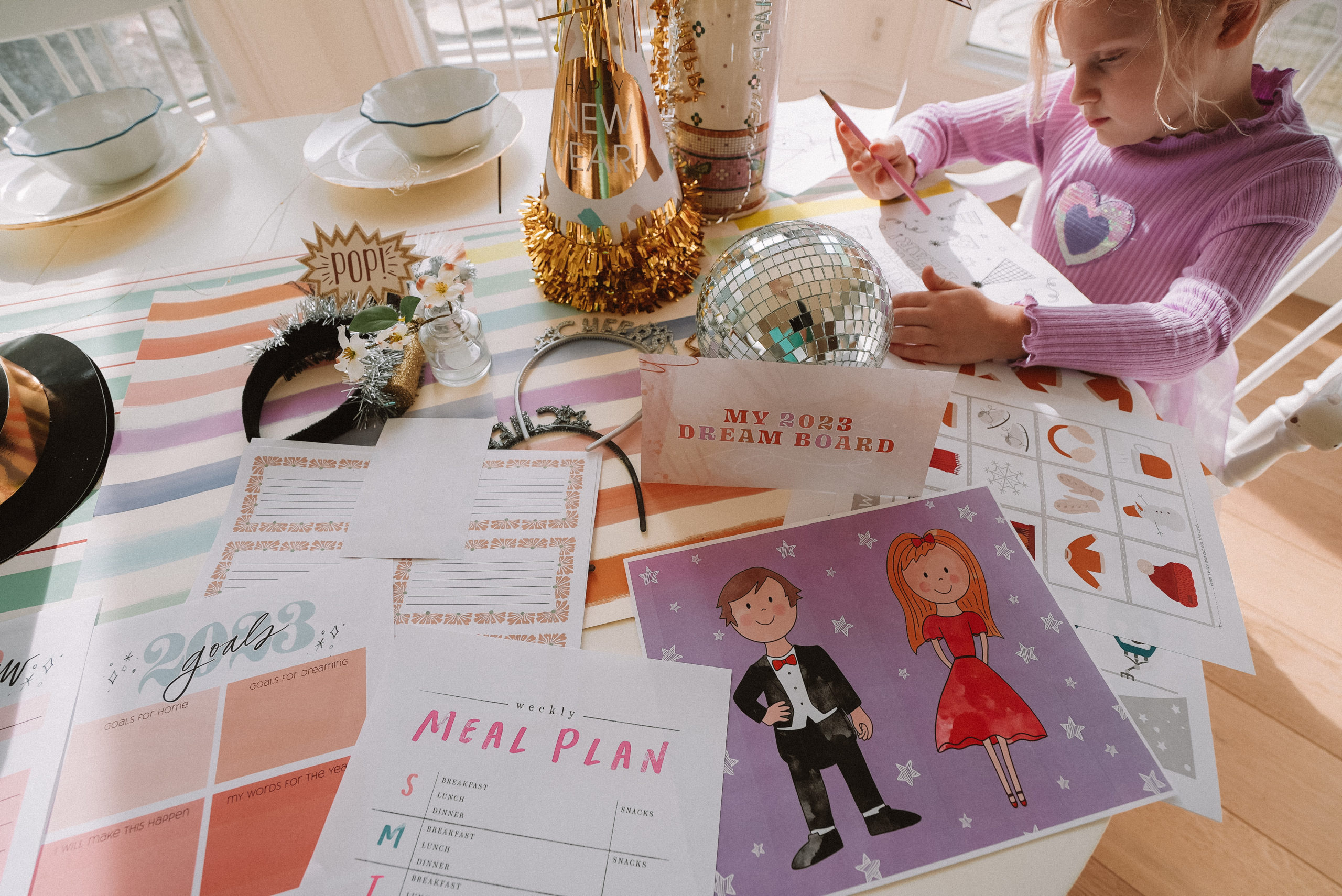 January arts and crafts for kids