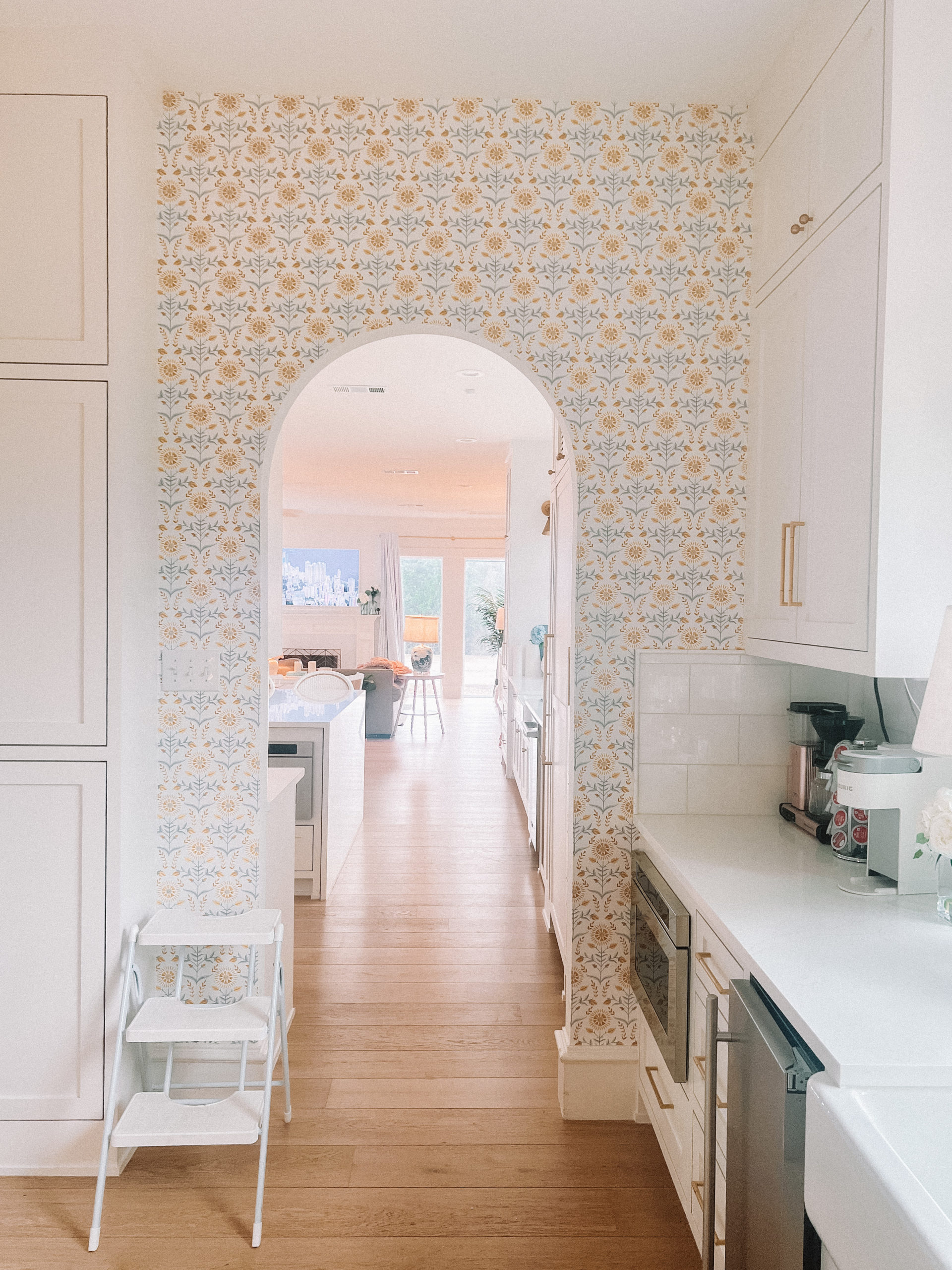 updated walk in pantry 