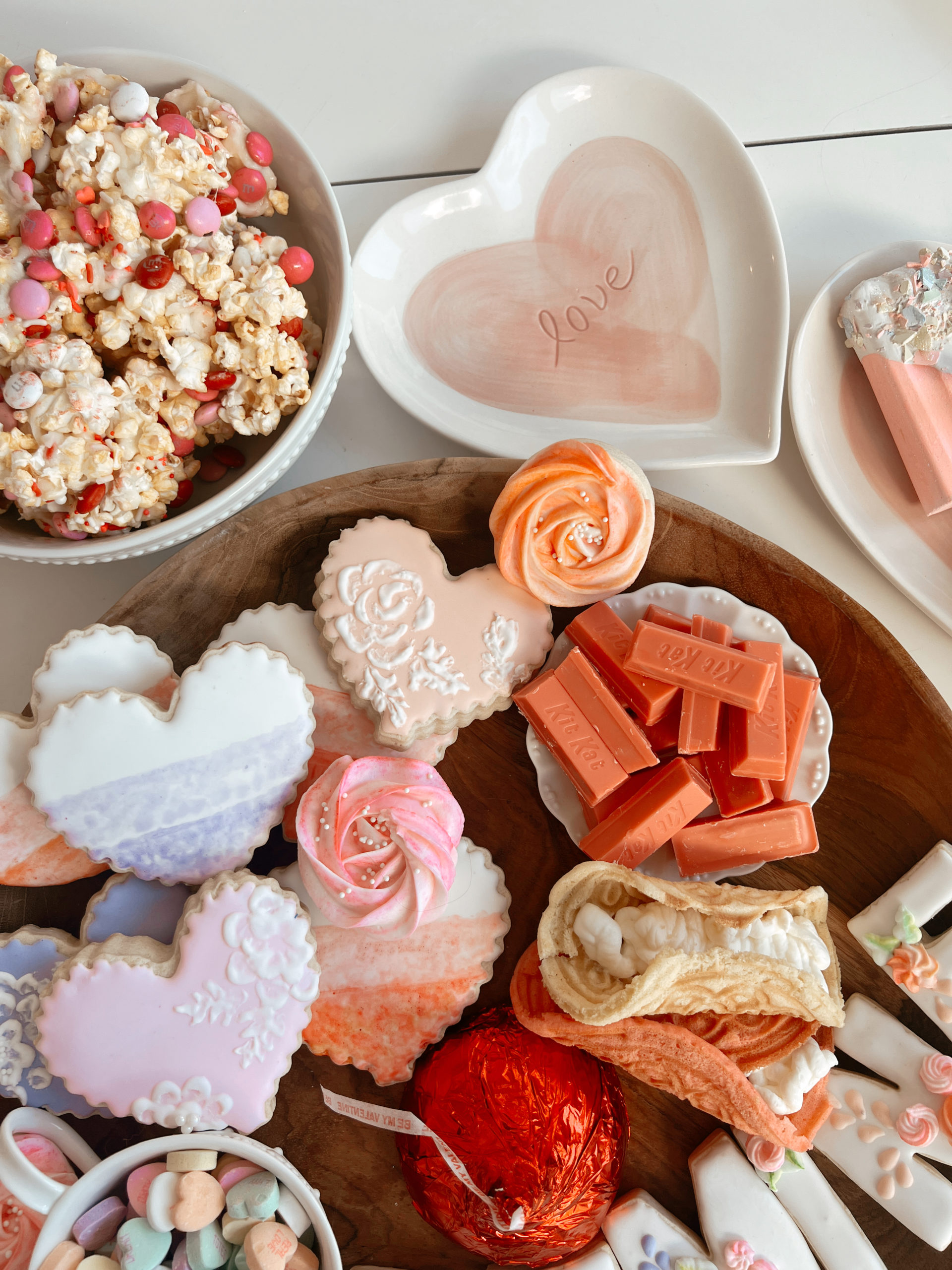 valentine charcuterie board kids