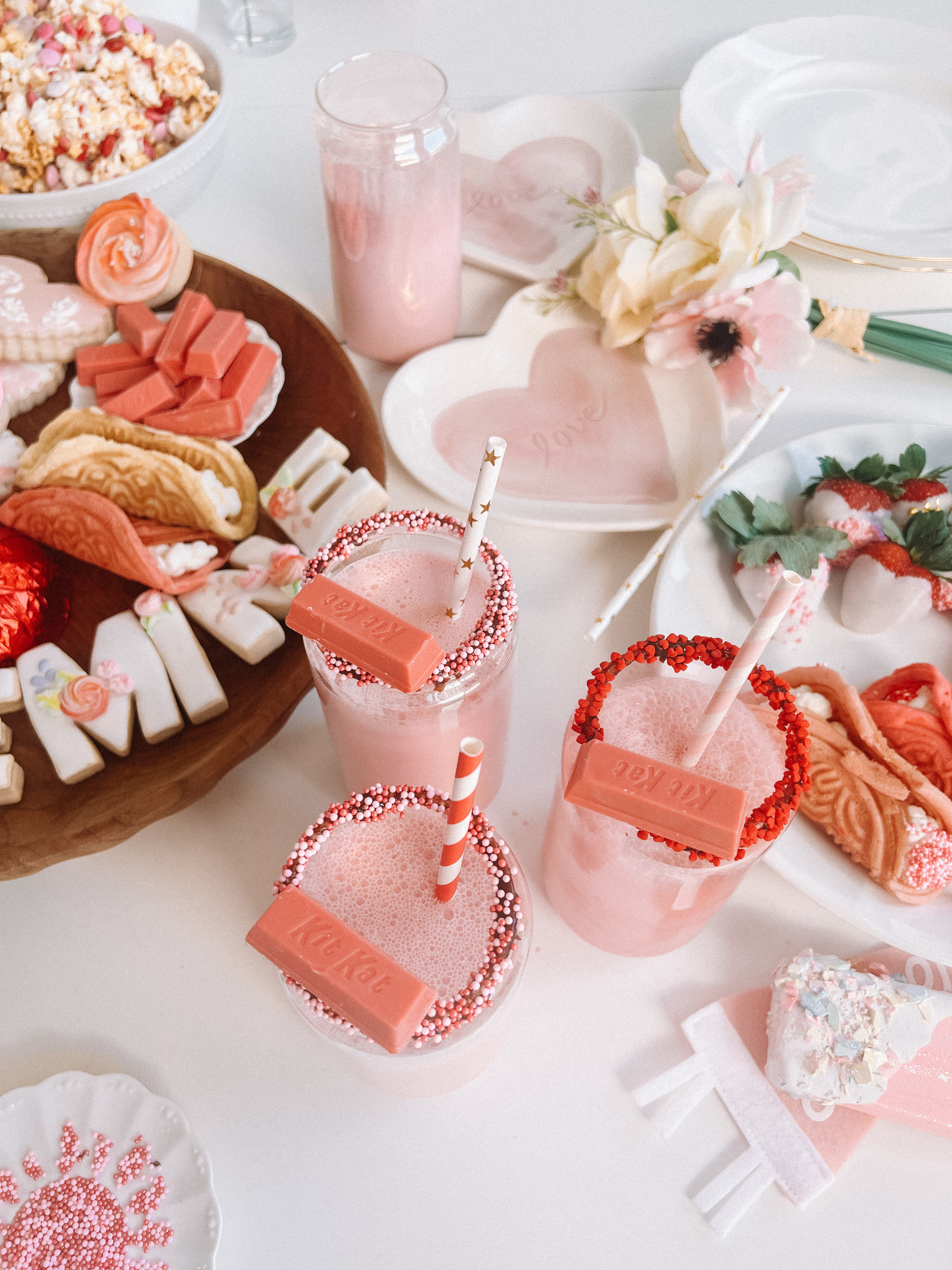 valentine milkshake recipe