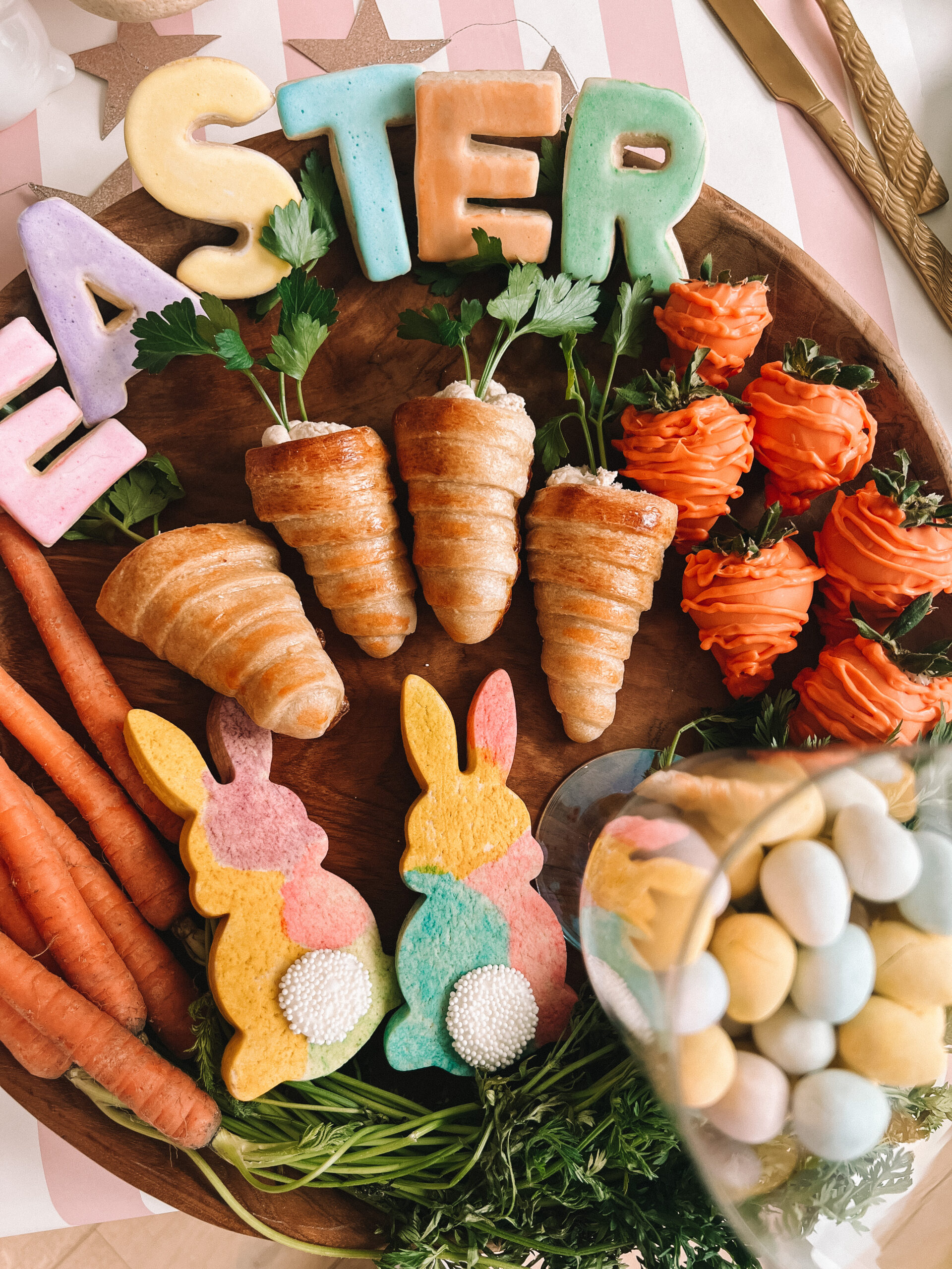 Casey Wiegand easter snack board ideas for kids