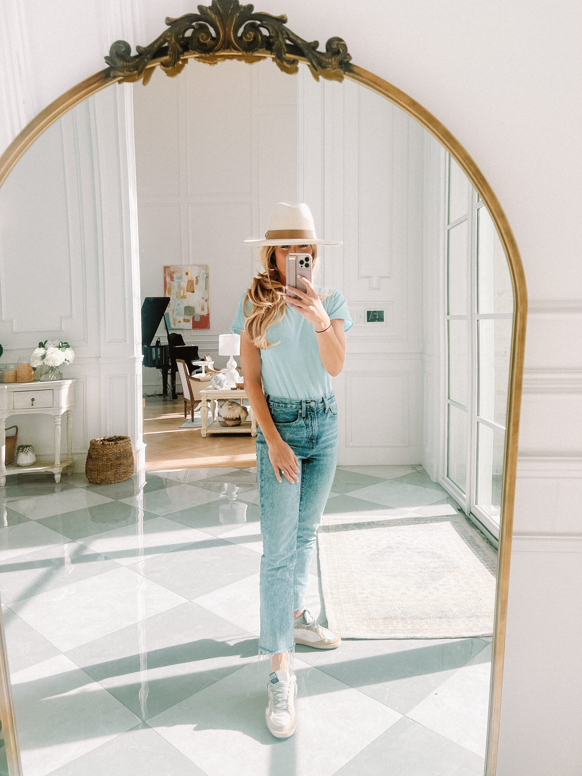anthro mirror entryway