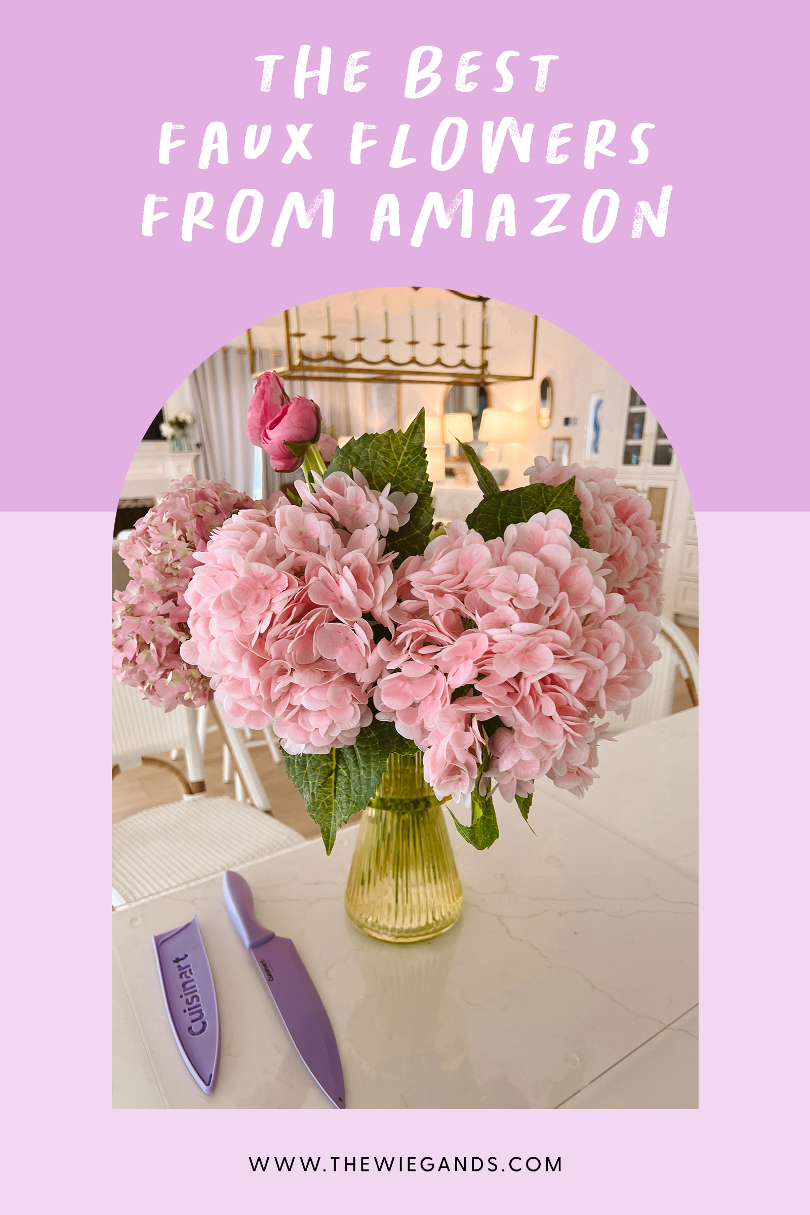 faux floral centerpieces pin 1