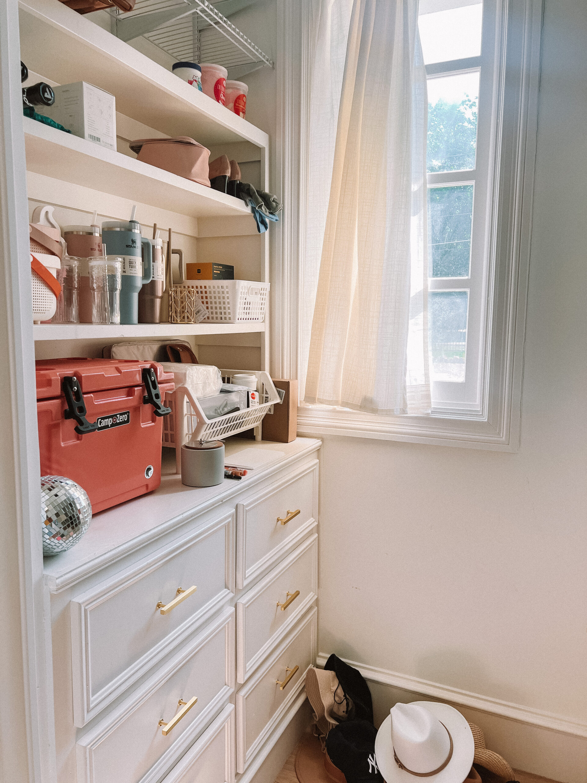 Casey Wiegand closet organization ideas small