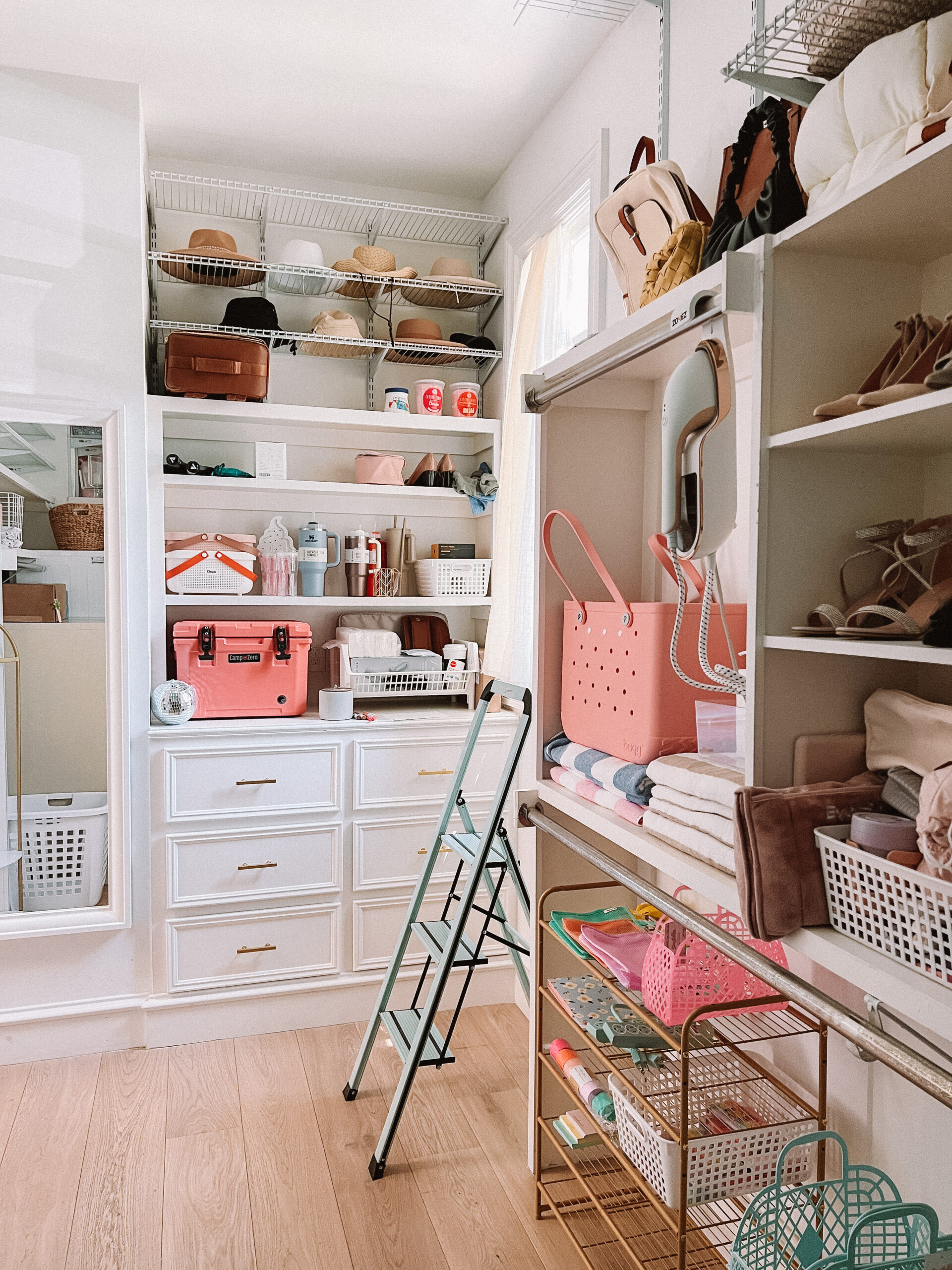 closet organization ideas aesthetic