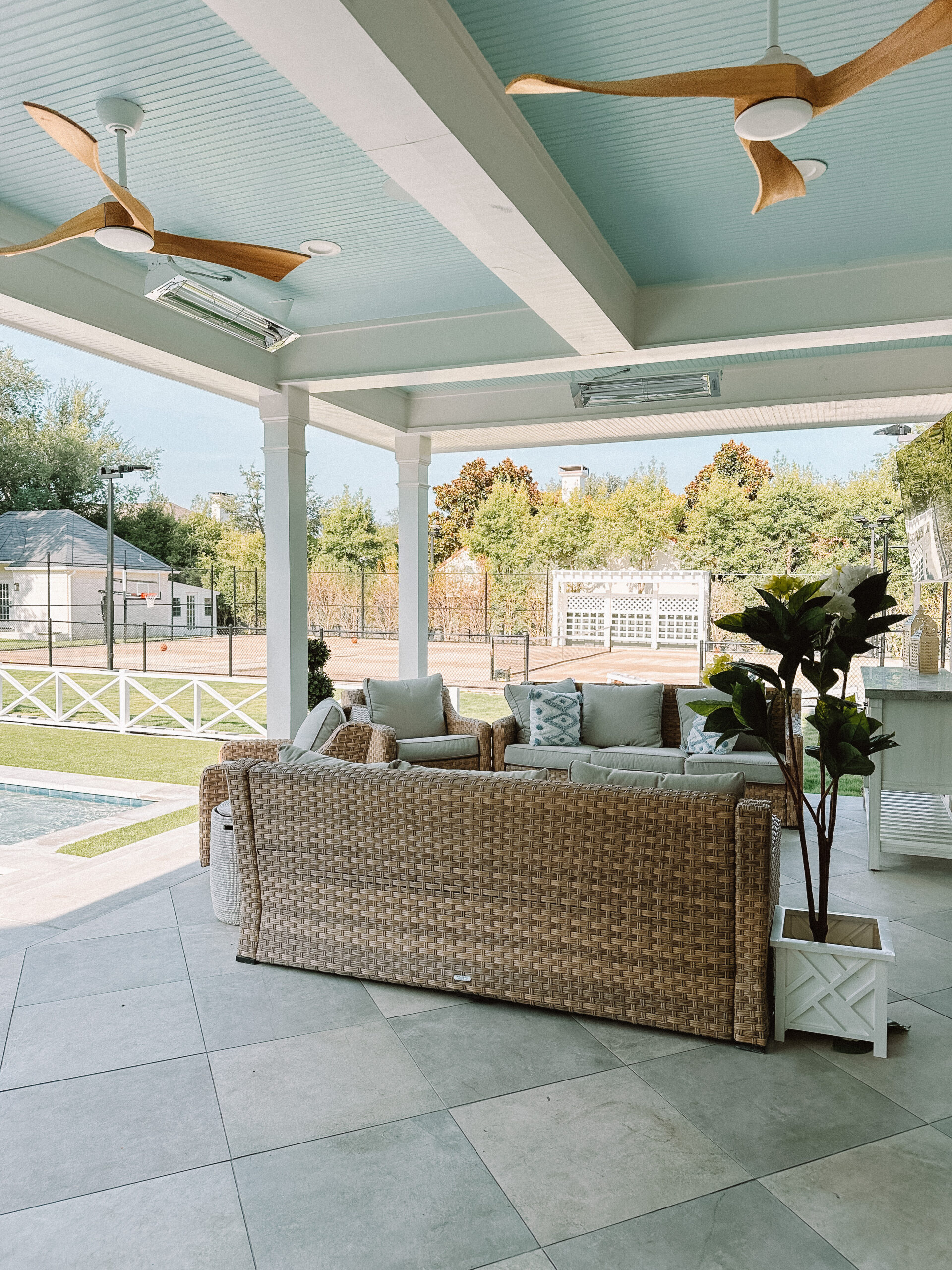 Casey Wiegand backyard landscaping
