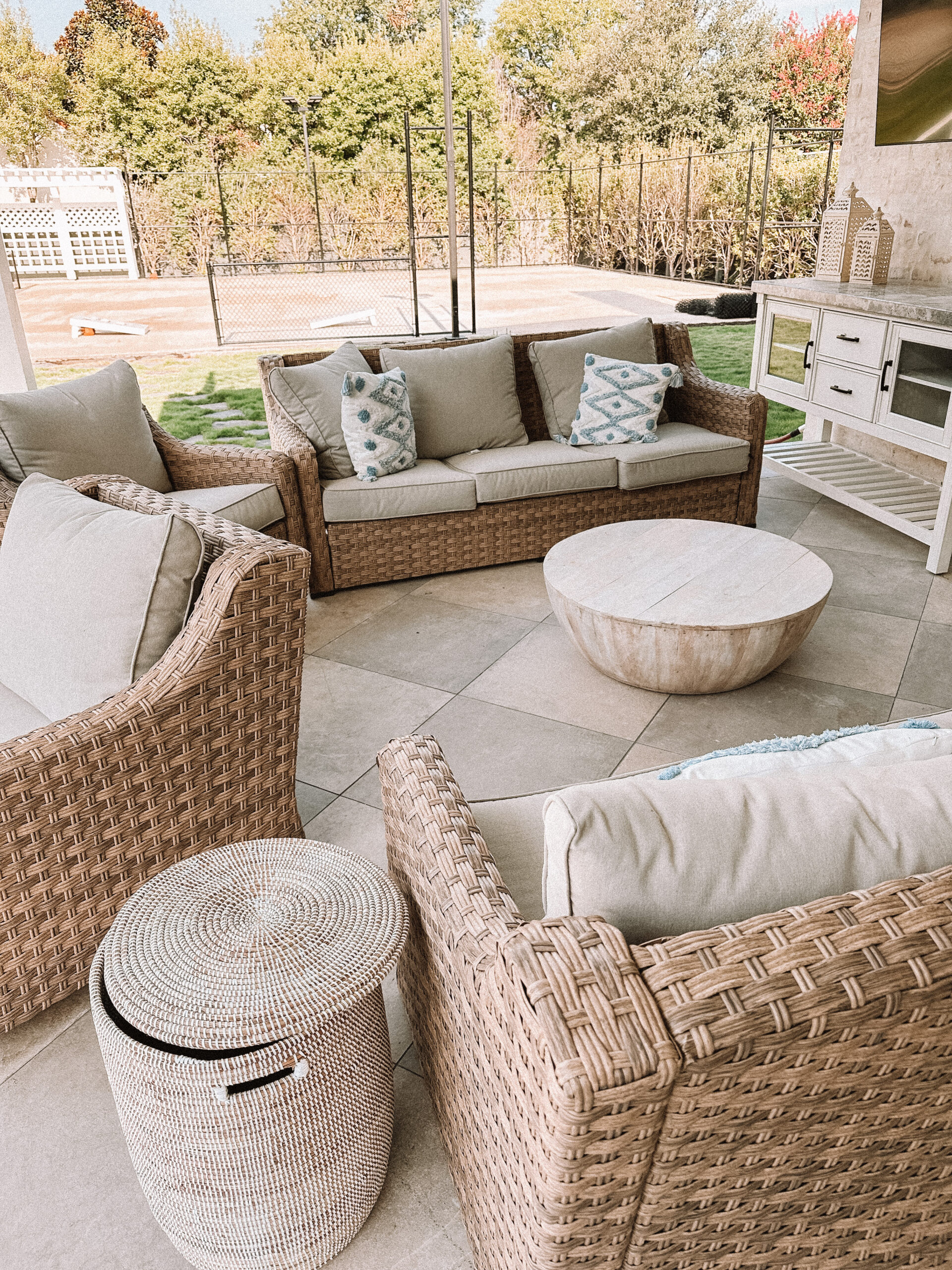 Casey Wiegand backyard patio