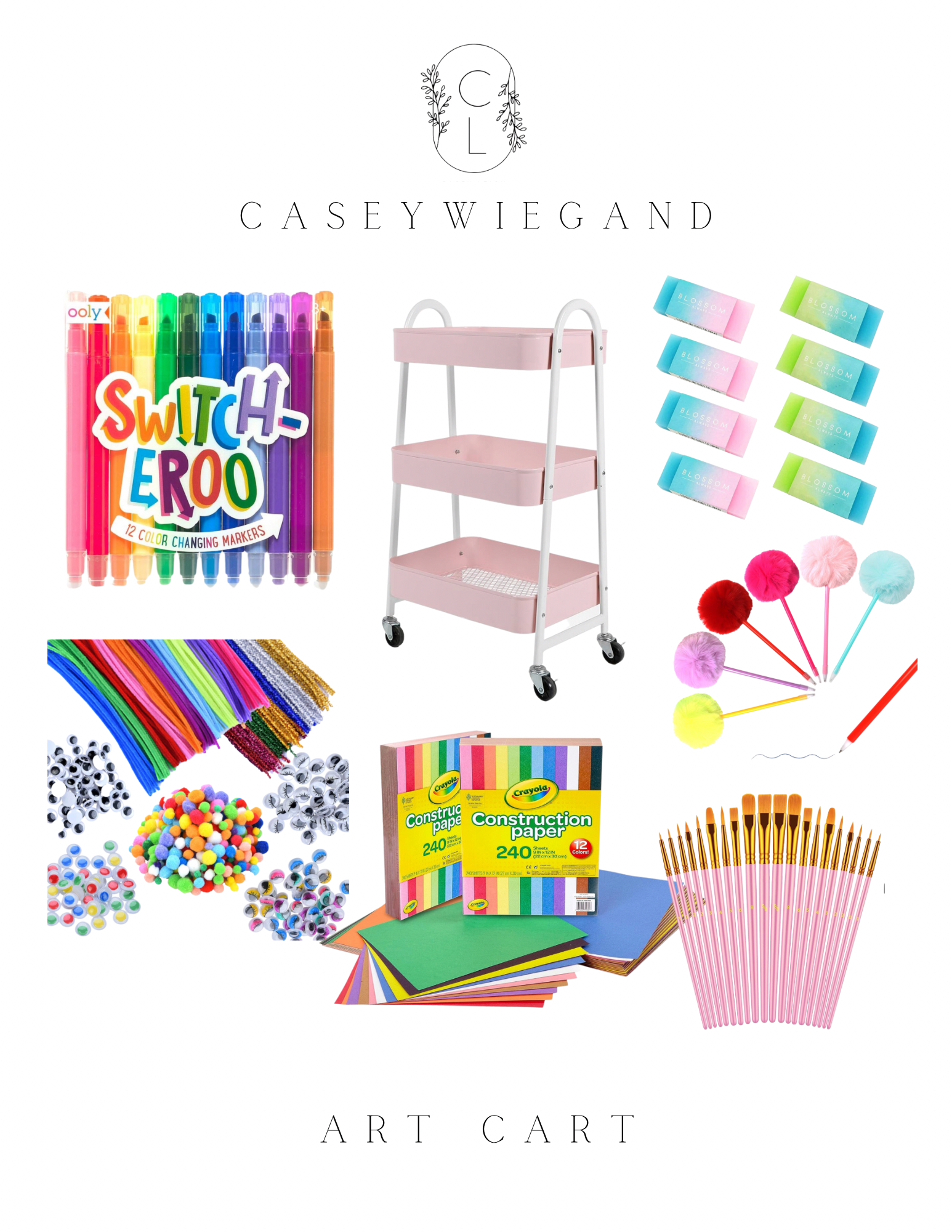 amazon art cart