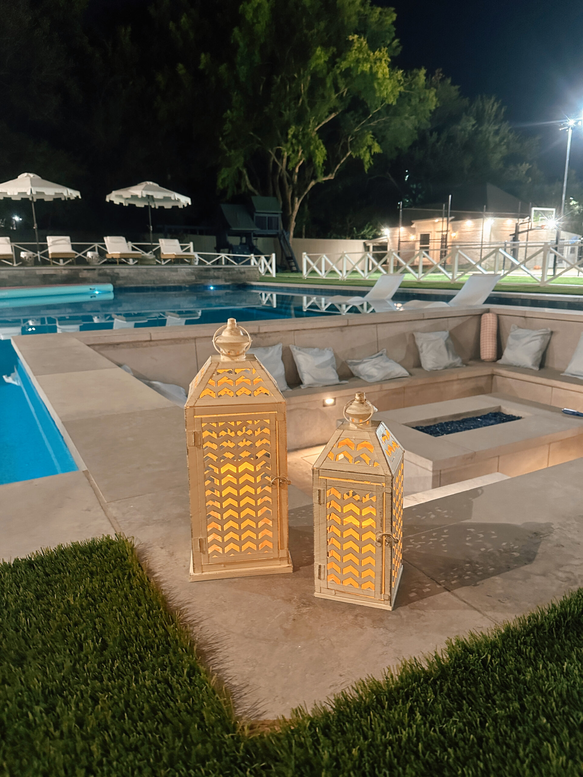backyard oasis