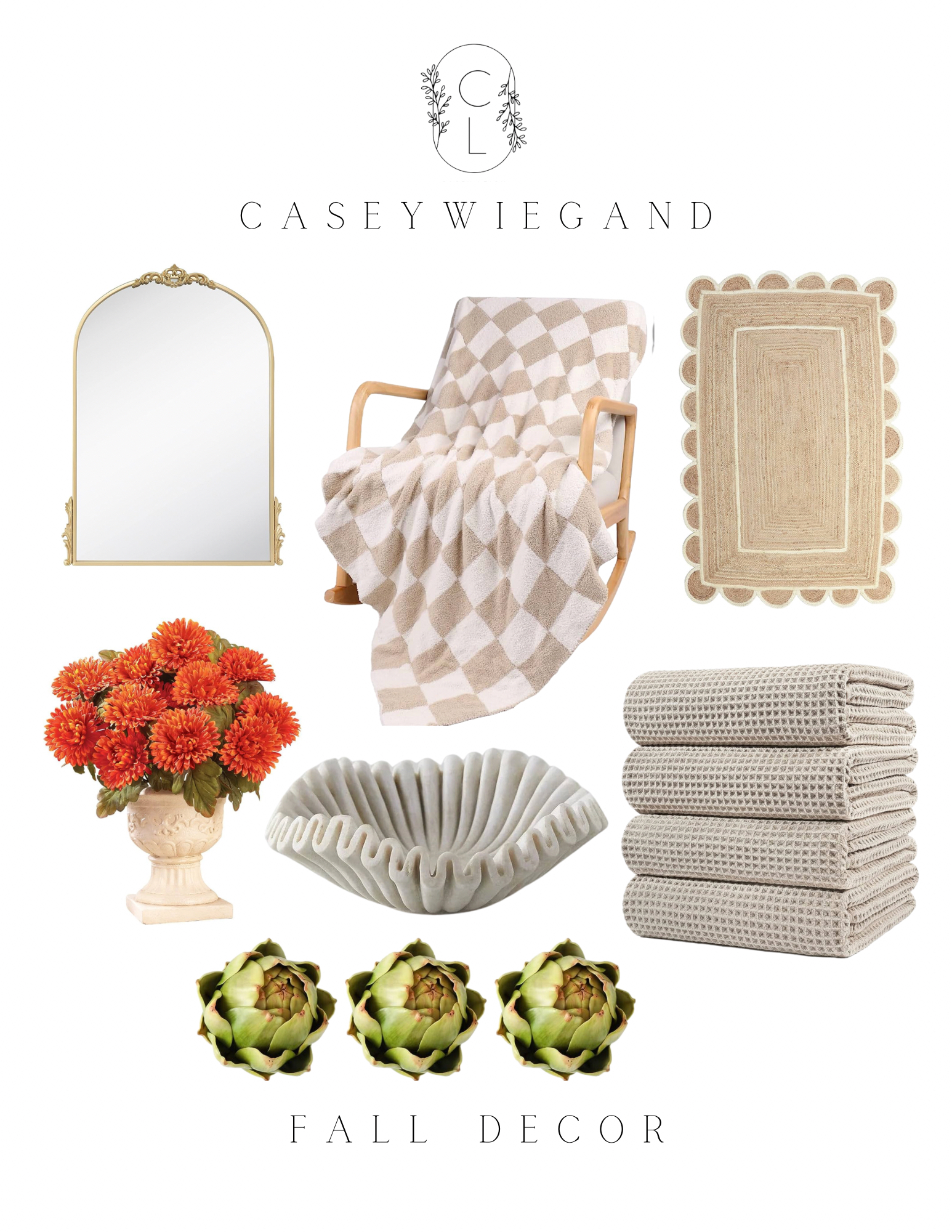 fall decor ideas for the home amazon casey wiegand