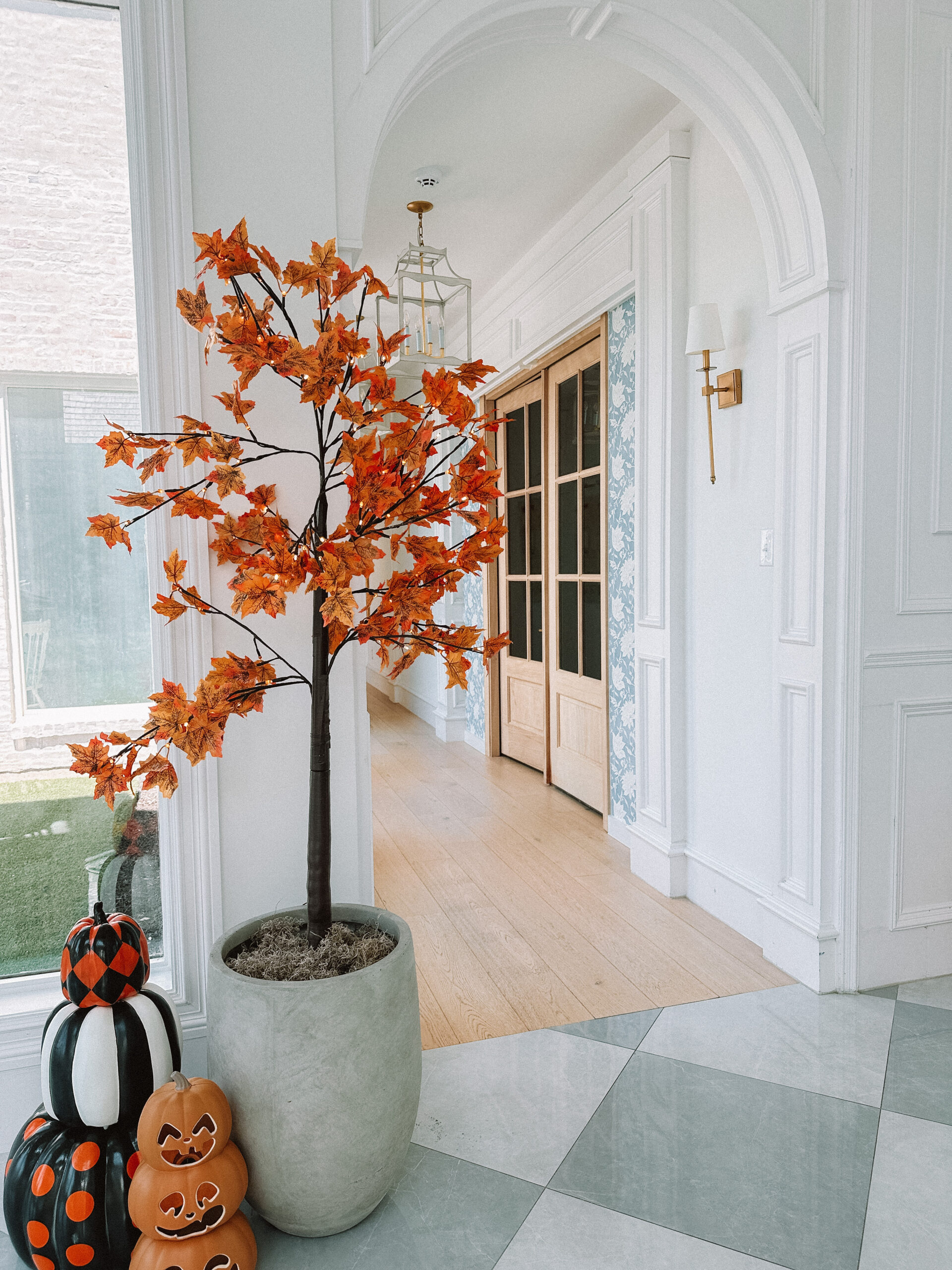 faux fall tree Casey Wiegand