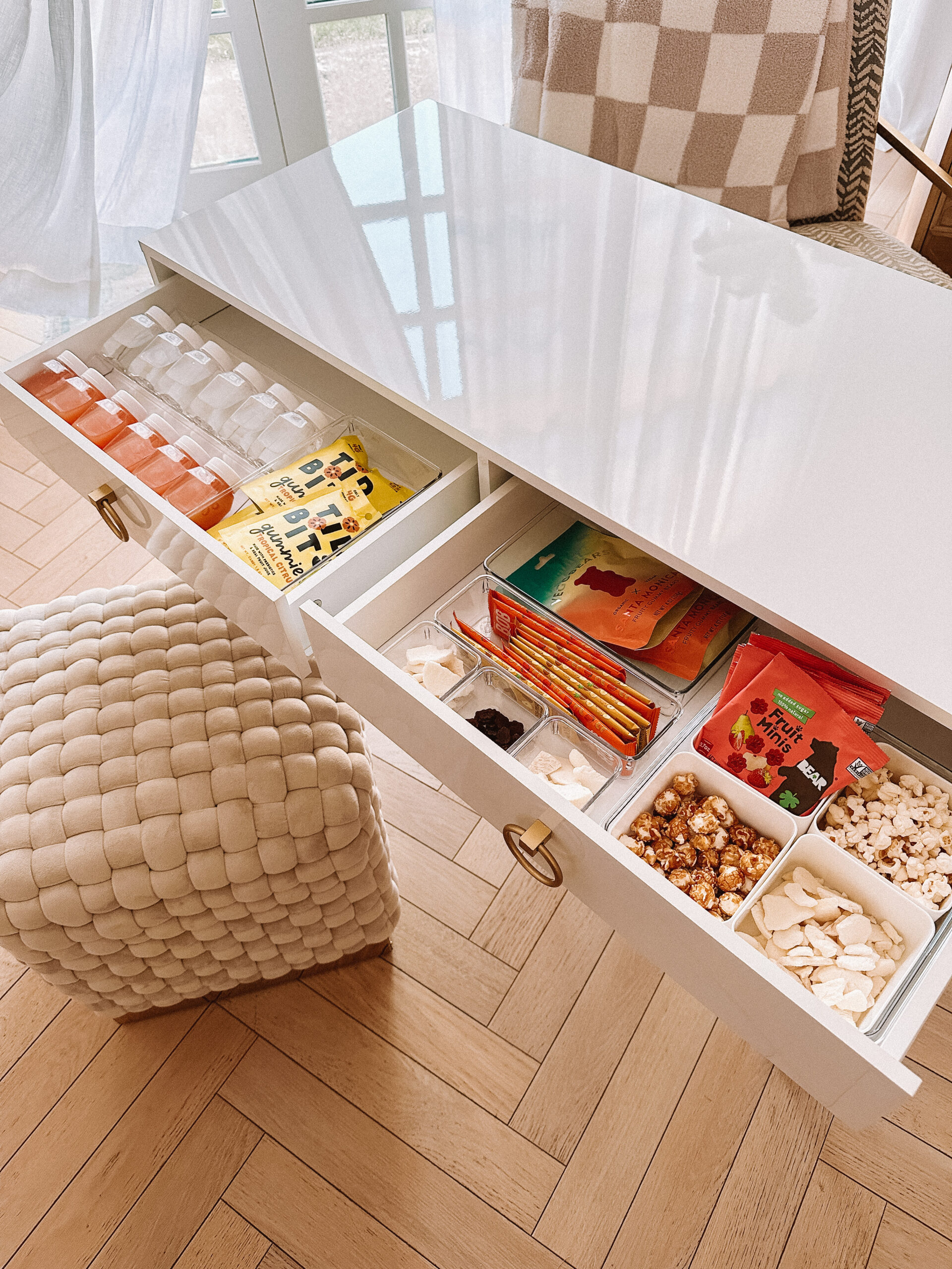 snack stash in bedroom aesthetic