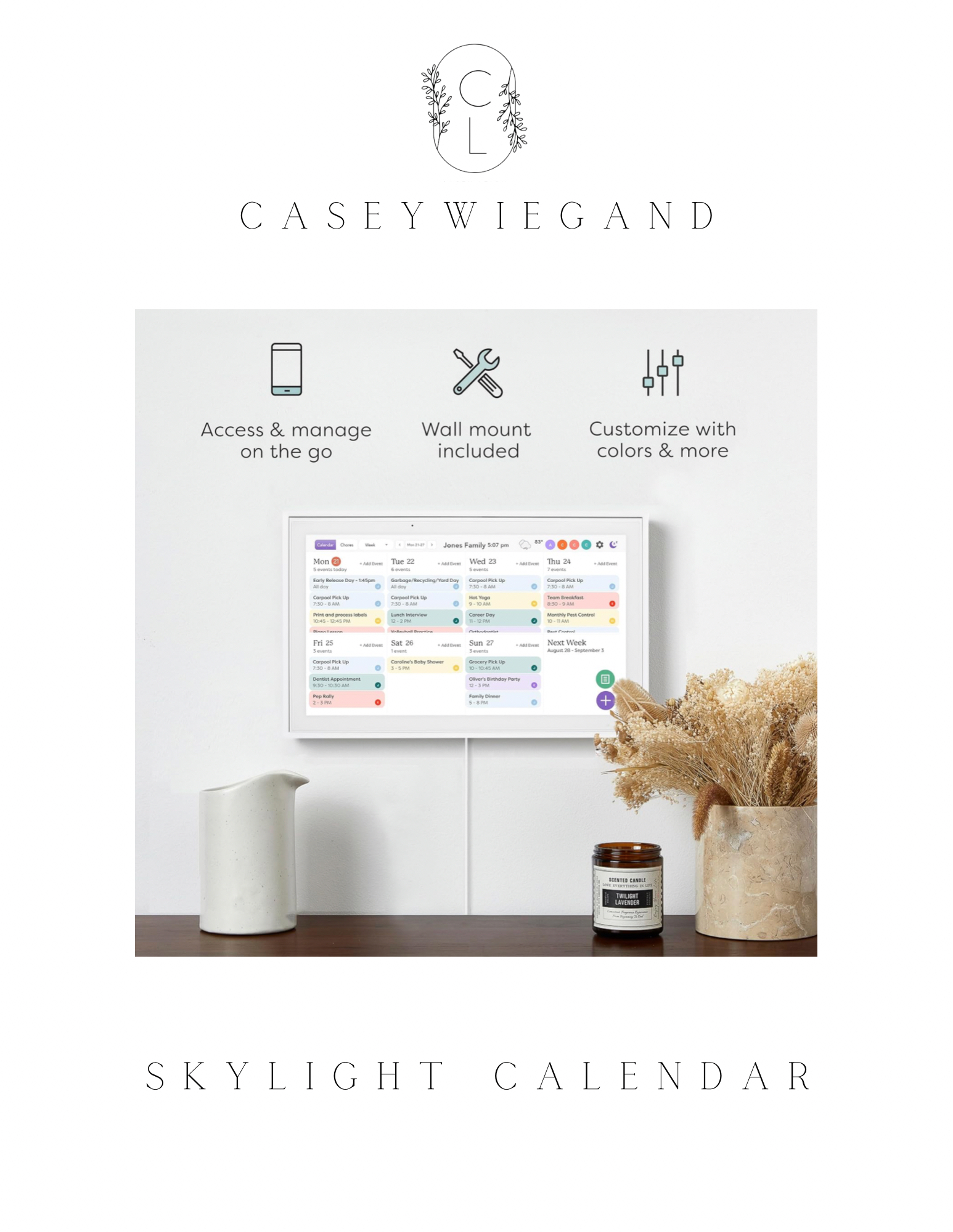 calendar amazon