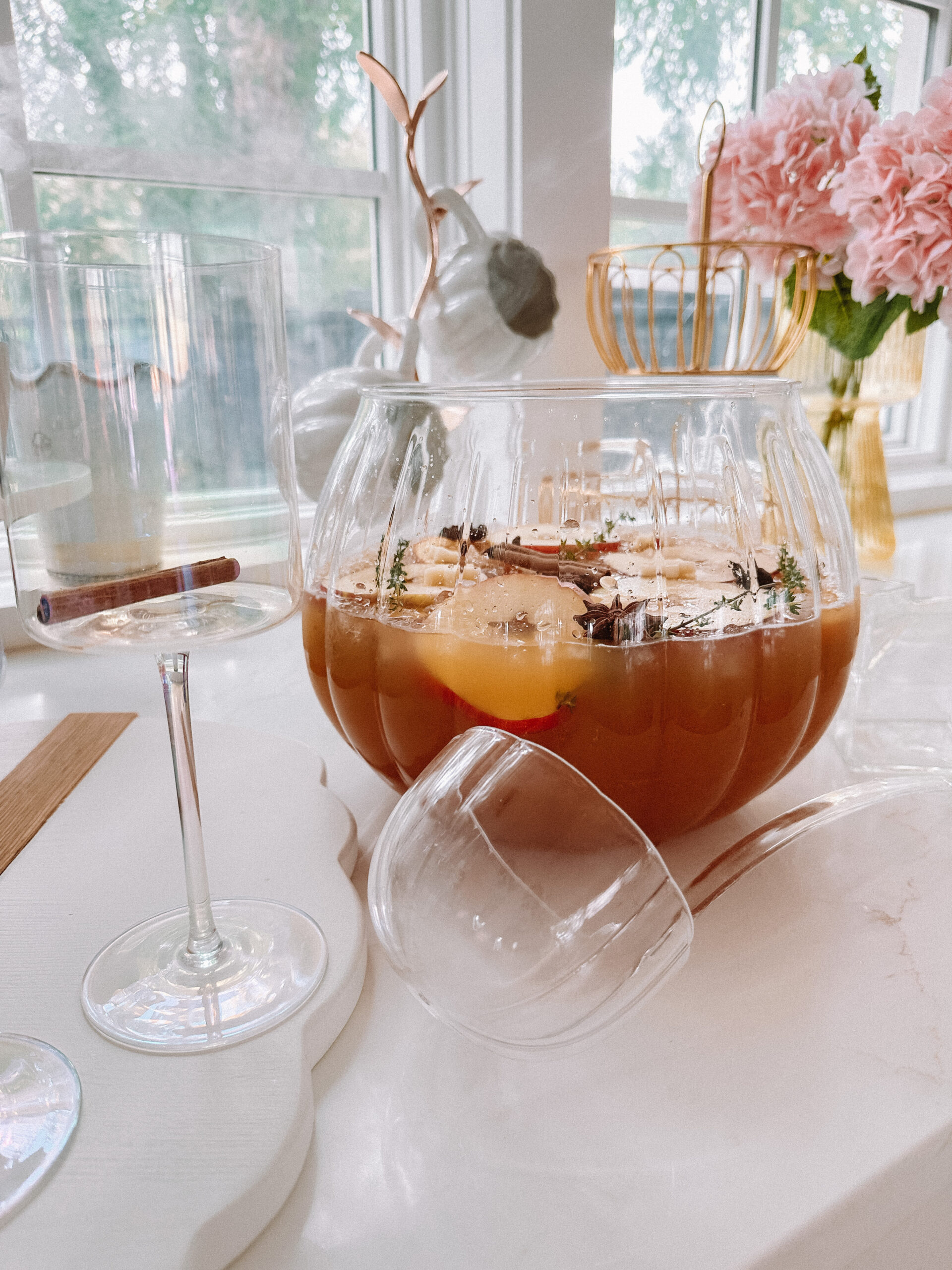 harvest apple cider punch