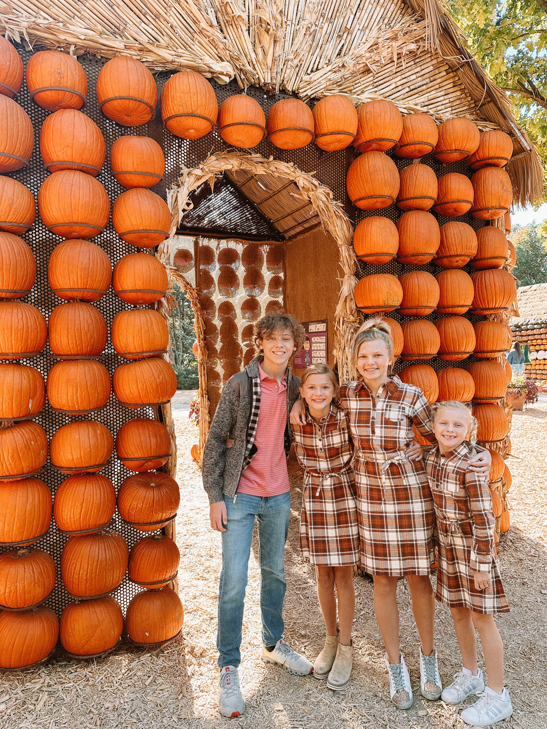 kids fall fashion photoshoot