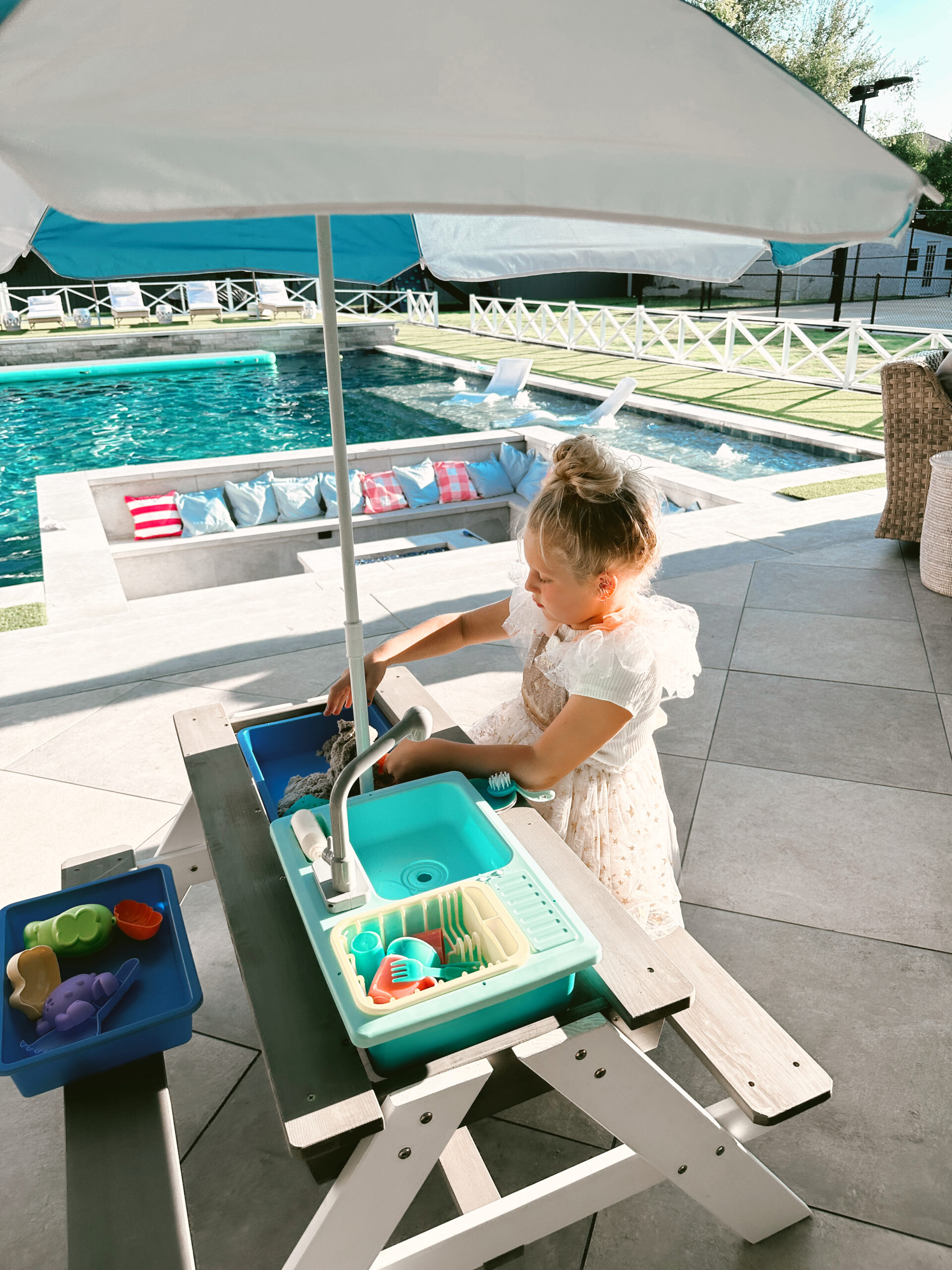 kids play table redo