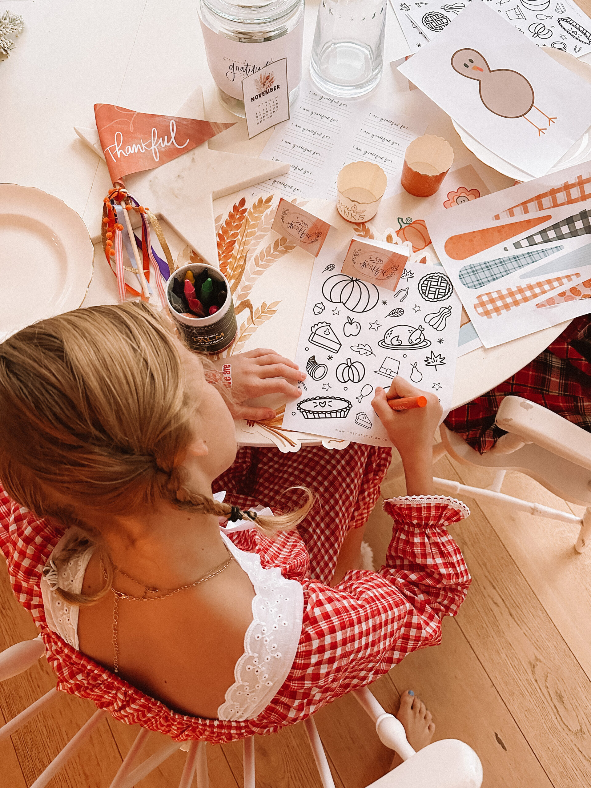 thanksgiving art for toddlers