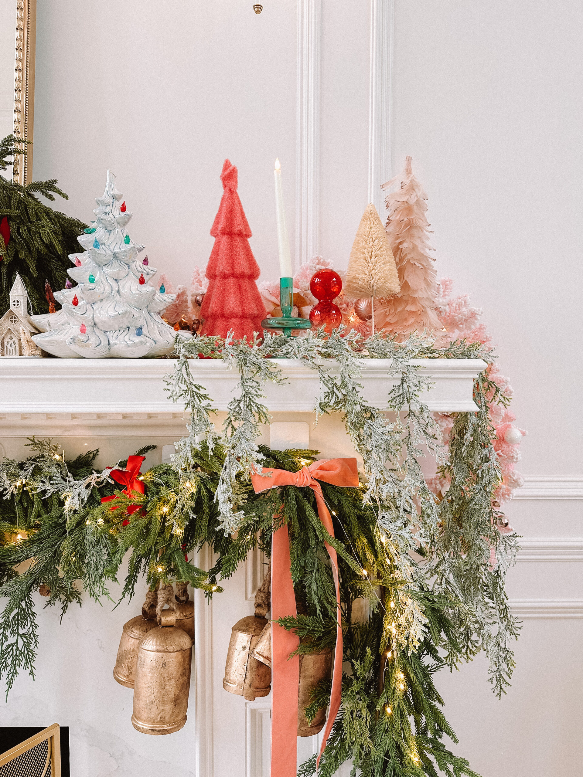 christmas mantle decorations casey wiegand