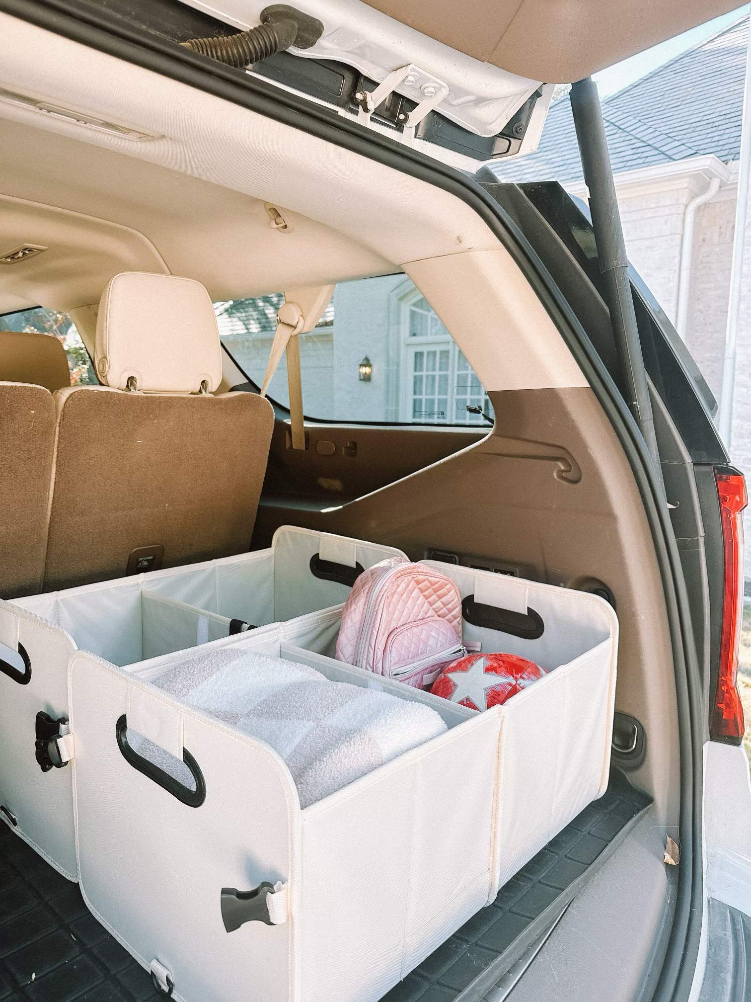 car organization ideas for road trips